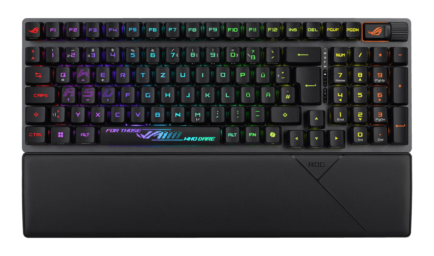 ASUS Tastatur Rog Strix Scope Ii 96 Rx Wireless BLK - Optisch - Tastatur