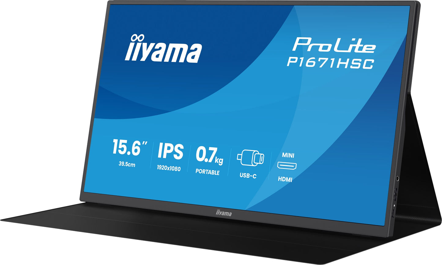 Iiyama P1671HSC - B1 Portable 15.6 - 39,6 cm - Monitor