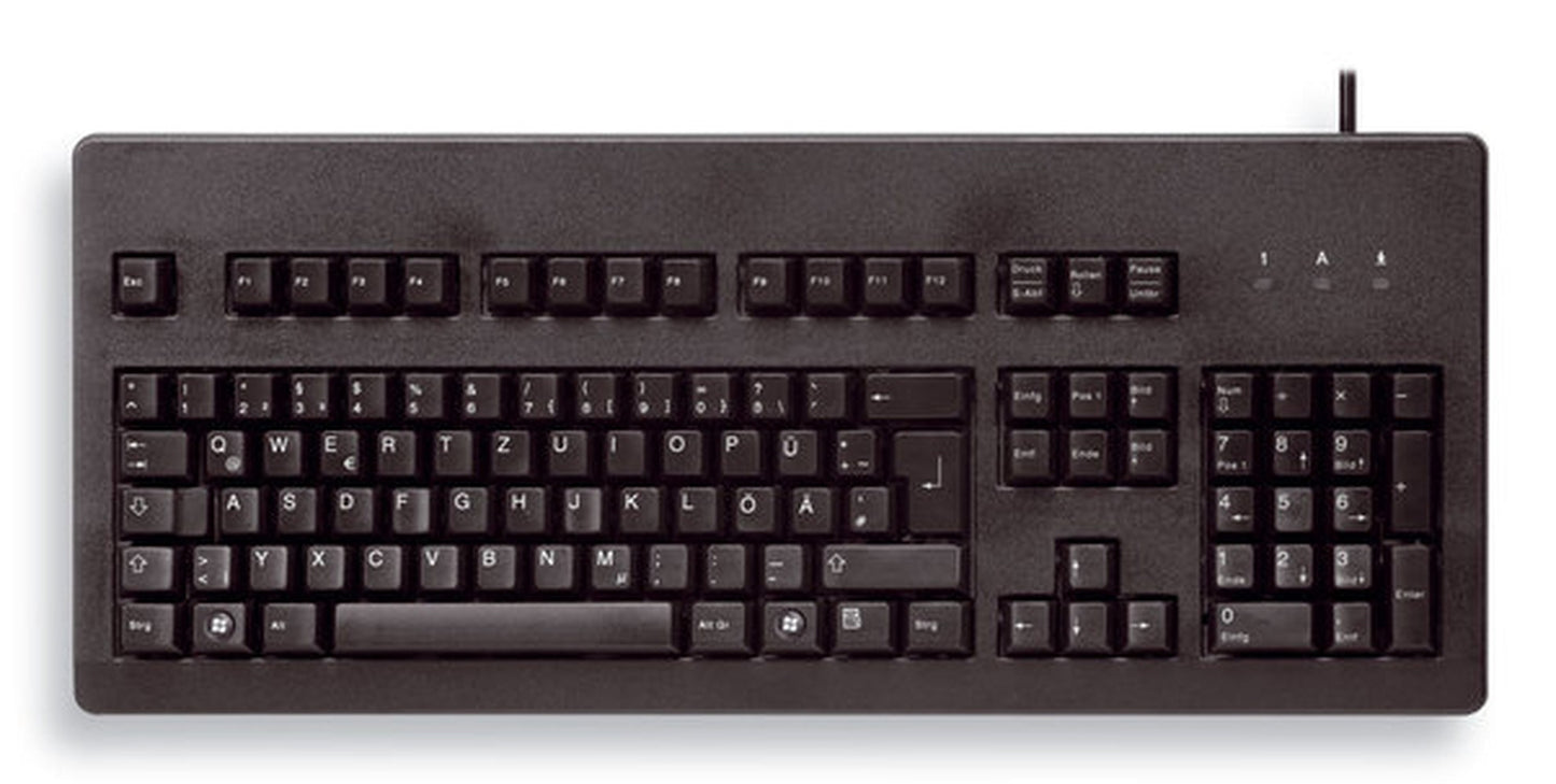 Cherry Classic Line G80 - 3000 - 105 Tasten QWERTZ - Schwarz - Tastatur