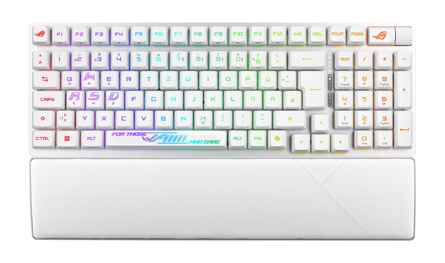 ASUS Tastatur Rog Strix Scope Ii 96 Rx Wireless WHT - Optisch - Tastatur