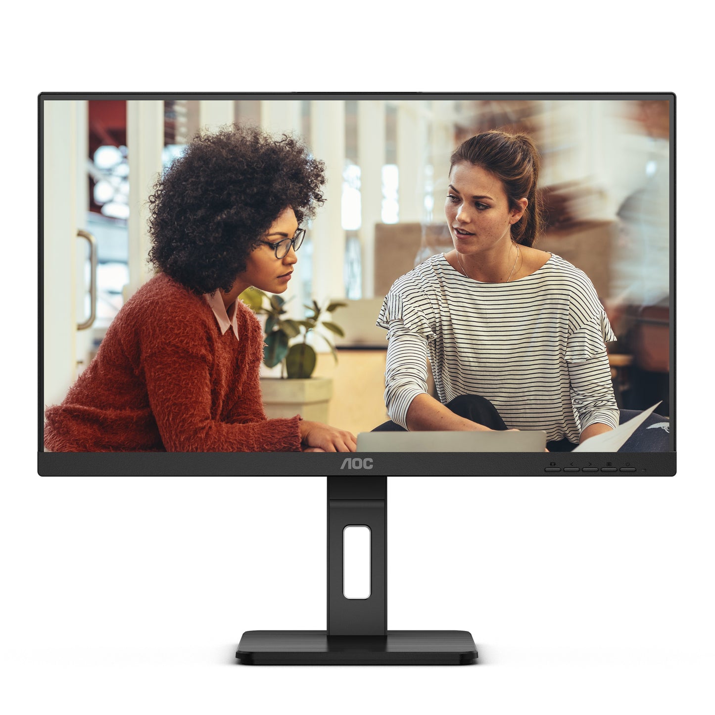 AOC E3 24E3QAF - 60,5 cm (23.8") - 1920 x 1080 Pixel - Full HD - LCD - 4 ms - Schwarz - Monitor