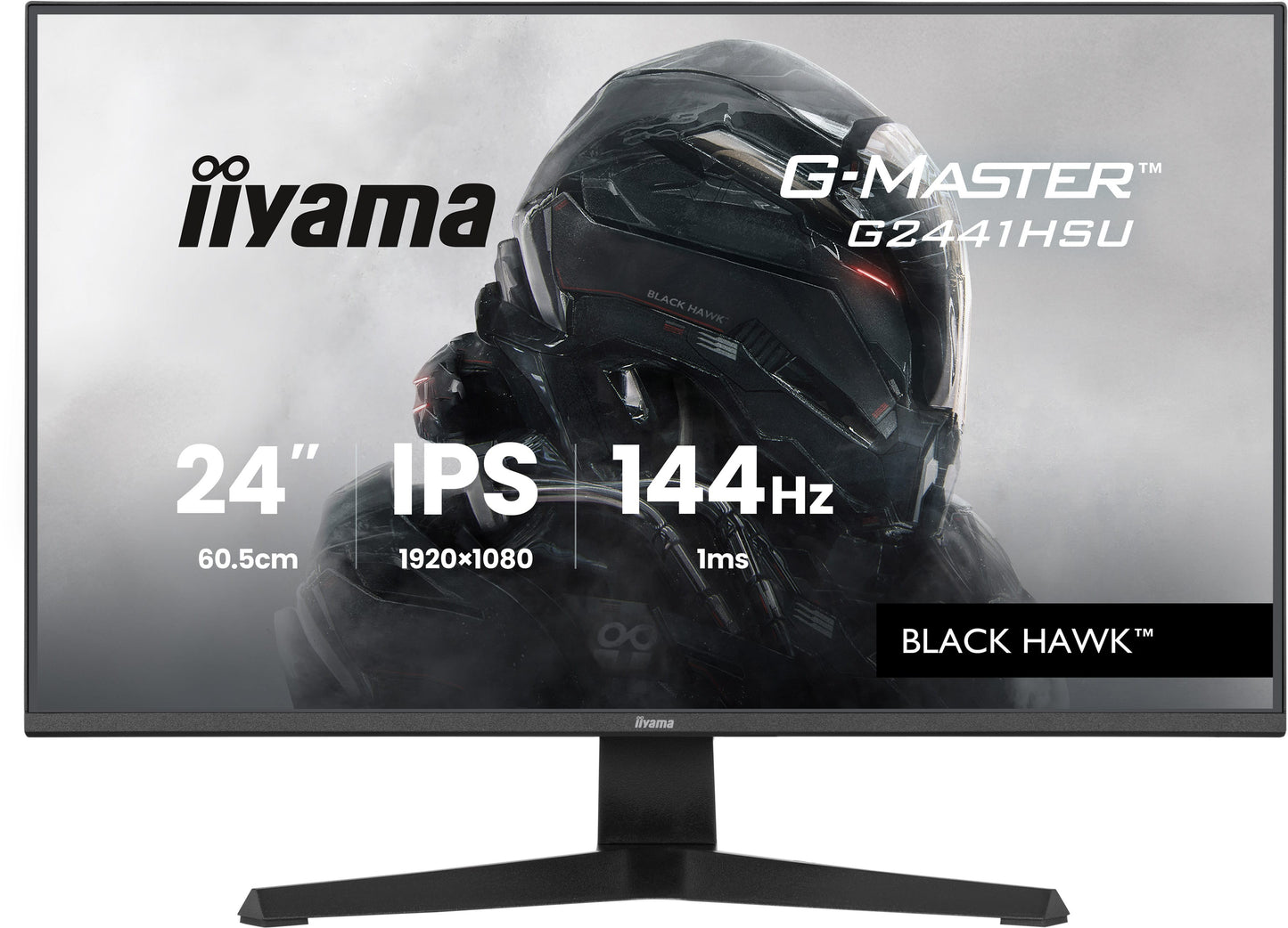 Iiyama G - Master Black Hawk G2441HSU - B1 24" - 60,5 cm - Monitor