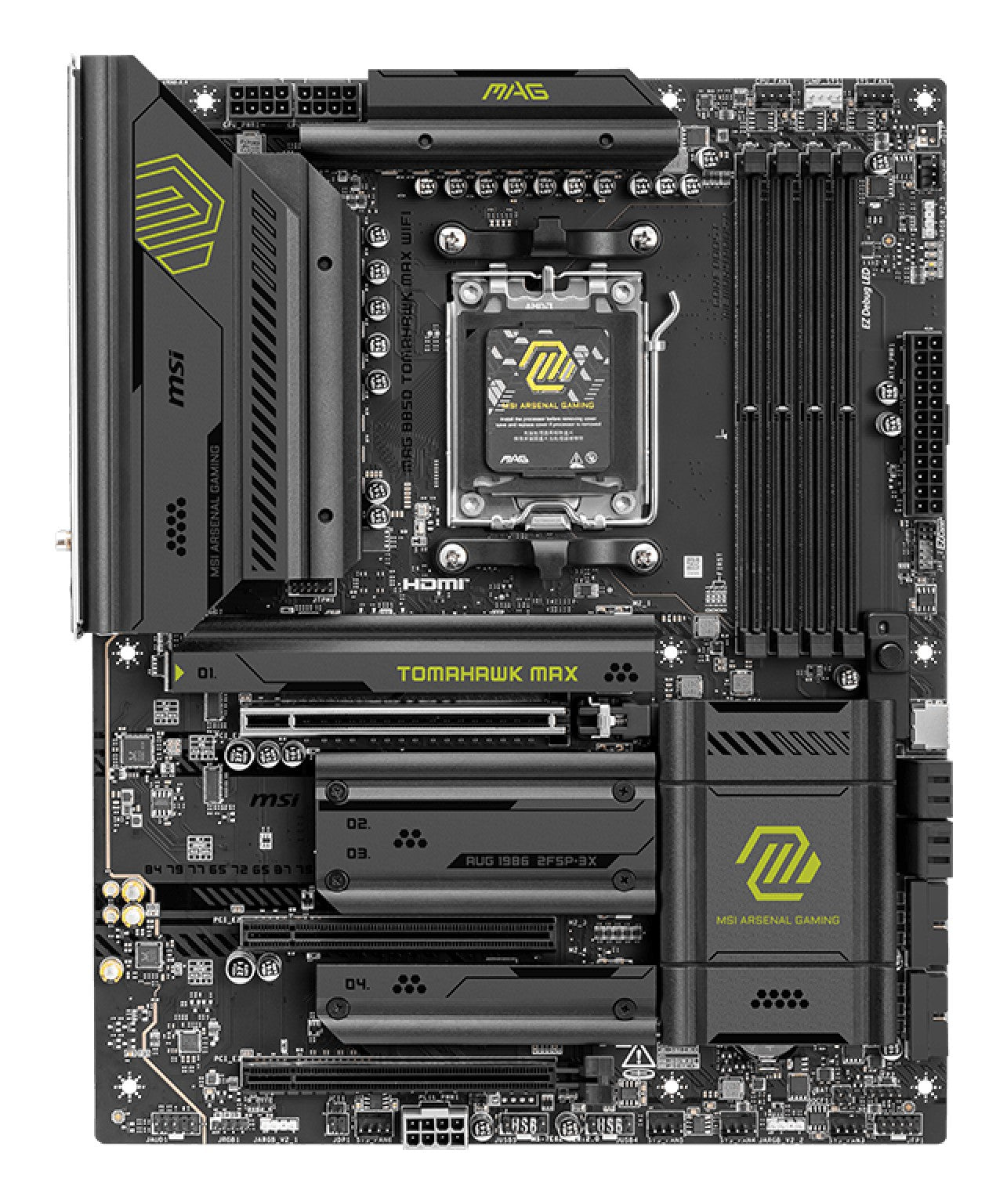 MSI MAG B850 TOMAHAWK MAX WIFI - ATX - Mainboard