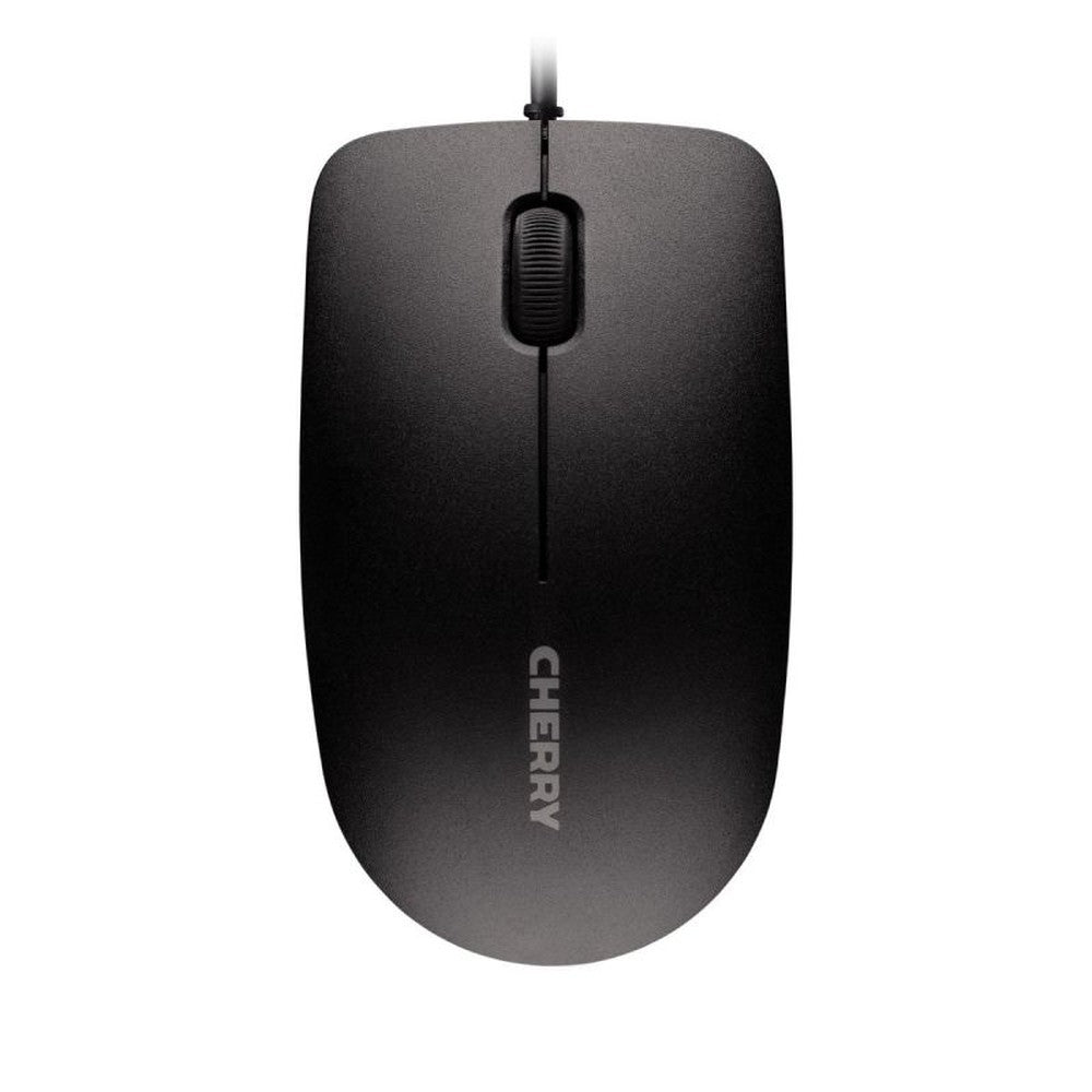Cherry DC 2000 - Kabelgebunden - USB - Membran Key Switch - QWERTY - Schwarz - Maus enthalten - Tastatur