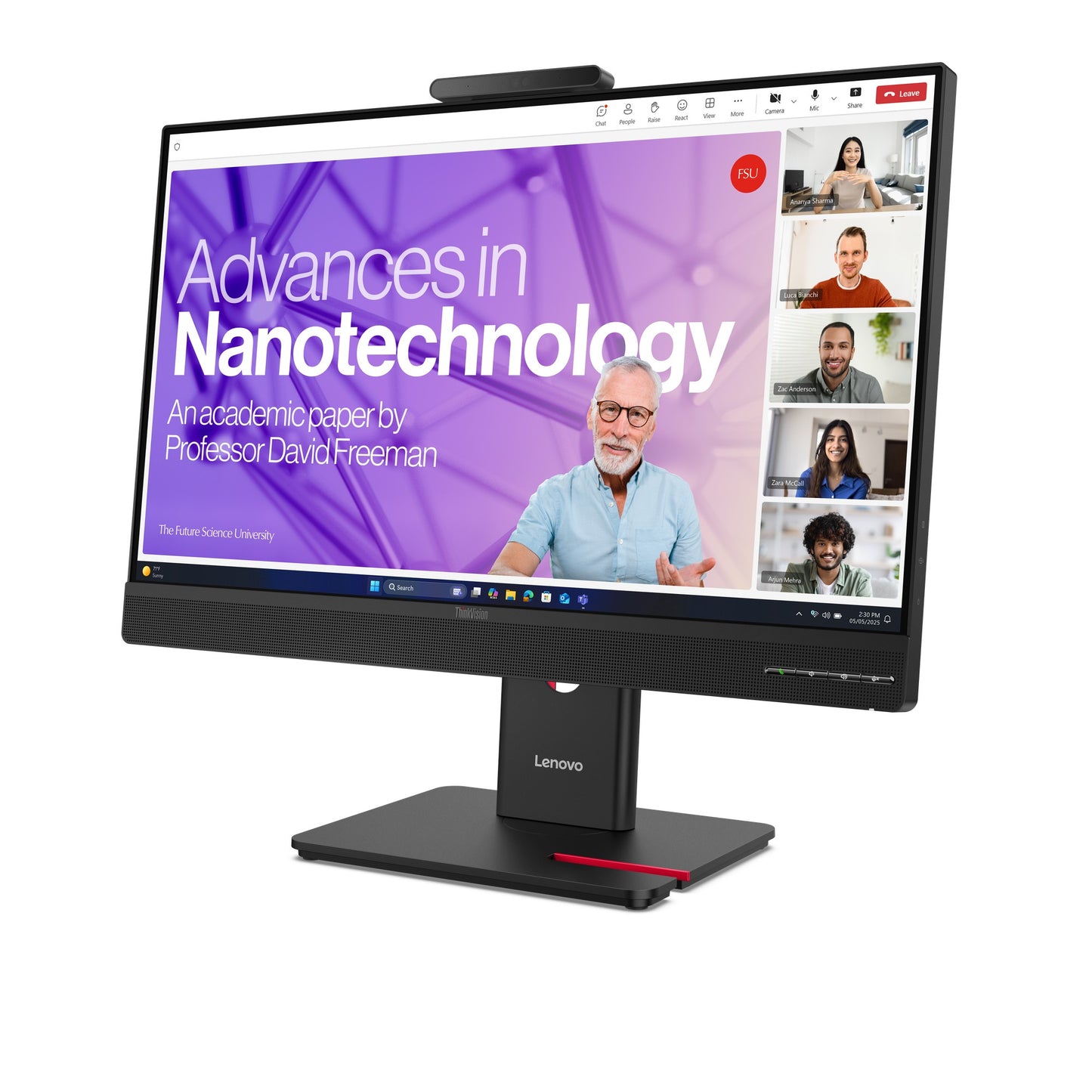 Lenovo ThinkVision T27 68,6 cm/27" Flachbildschirm (TFT/LCD) - 2.560x1.440 IPS - Monitor