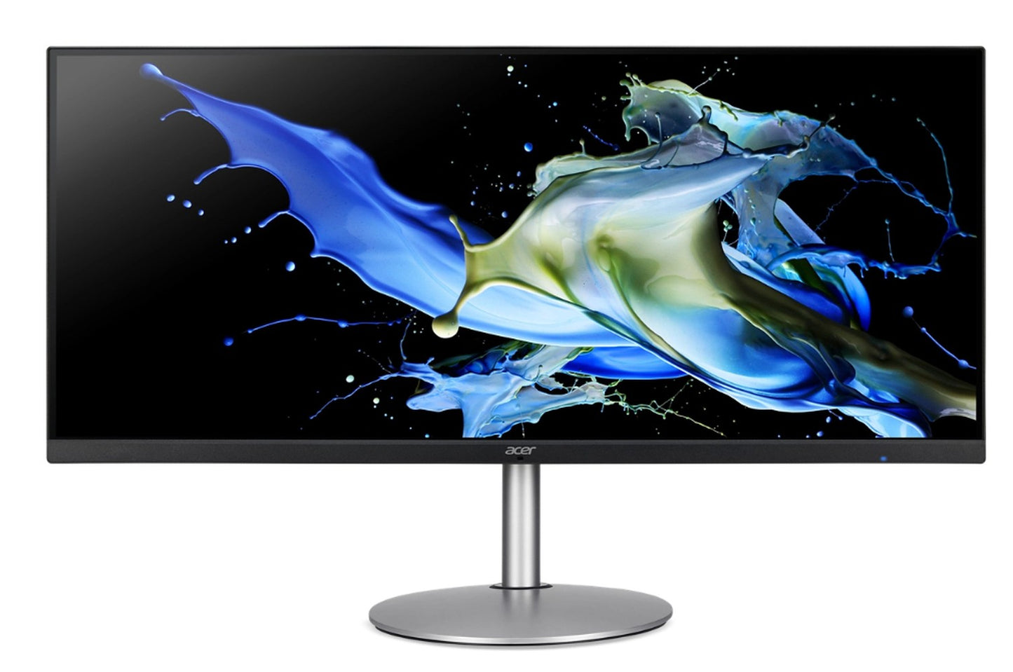 Acer CB342CU - 86,4 cm (34") - 3440 x 1440 Pixel - UltraWide Quad HD - LCD - 1 ms - Schwarz - Silber - Monitor