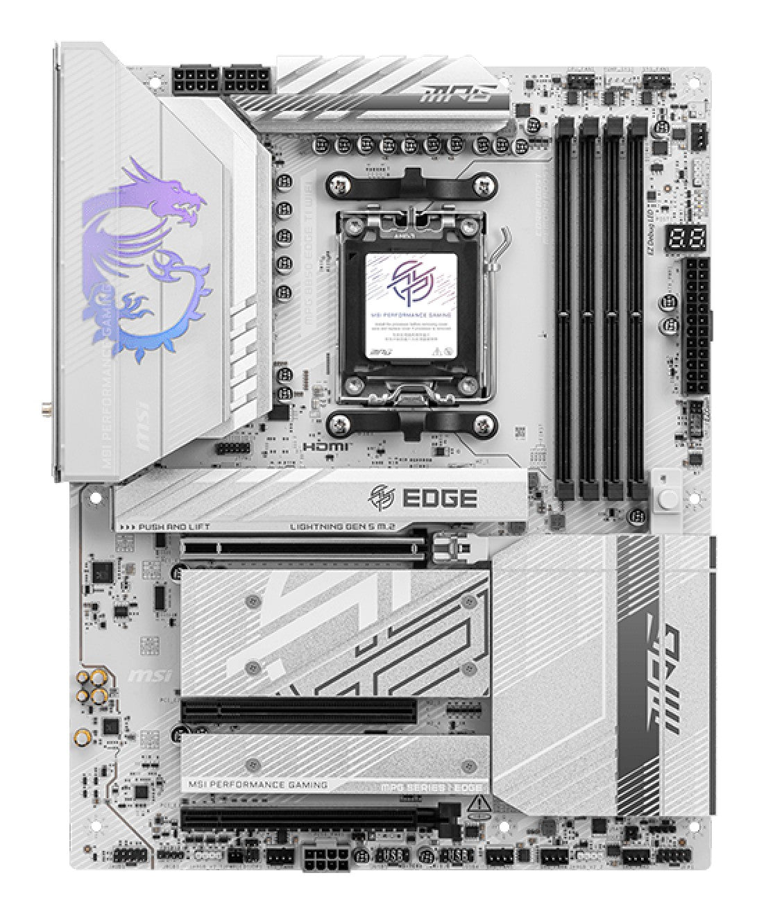 MSI MPG B850 EDGE TI WIFI - ATX - Mainboard