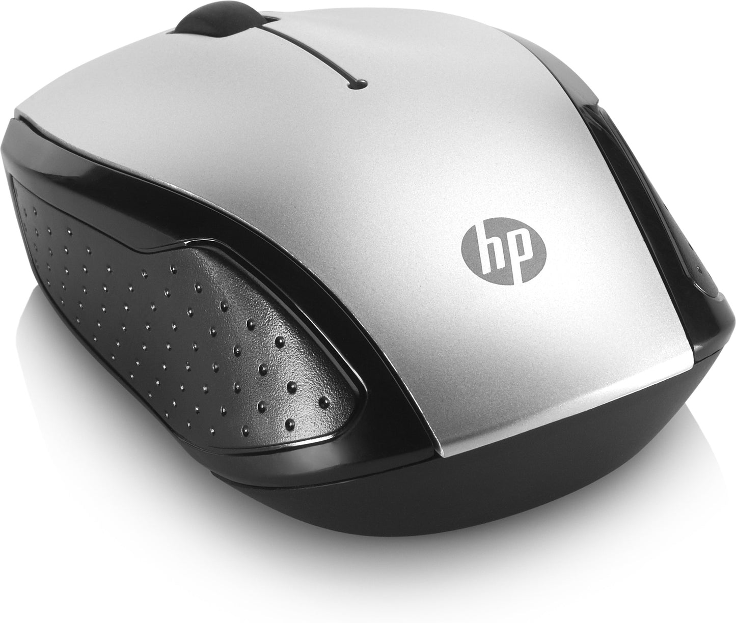 HP Wireless 200 (Pike Silver) - Beidhändig - Optisch - RF Wireless - 1000 DPI - Silber - Maus