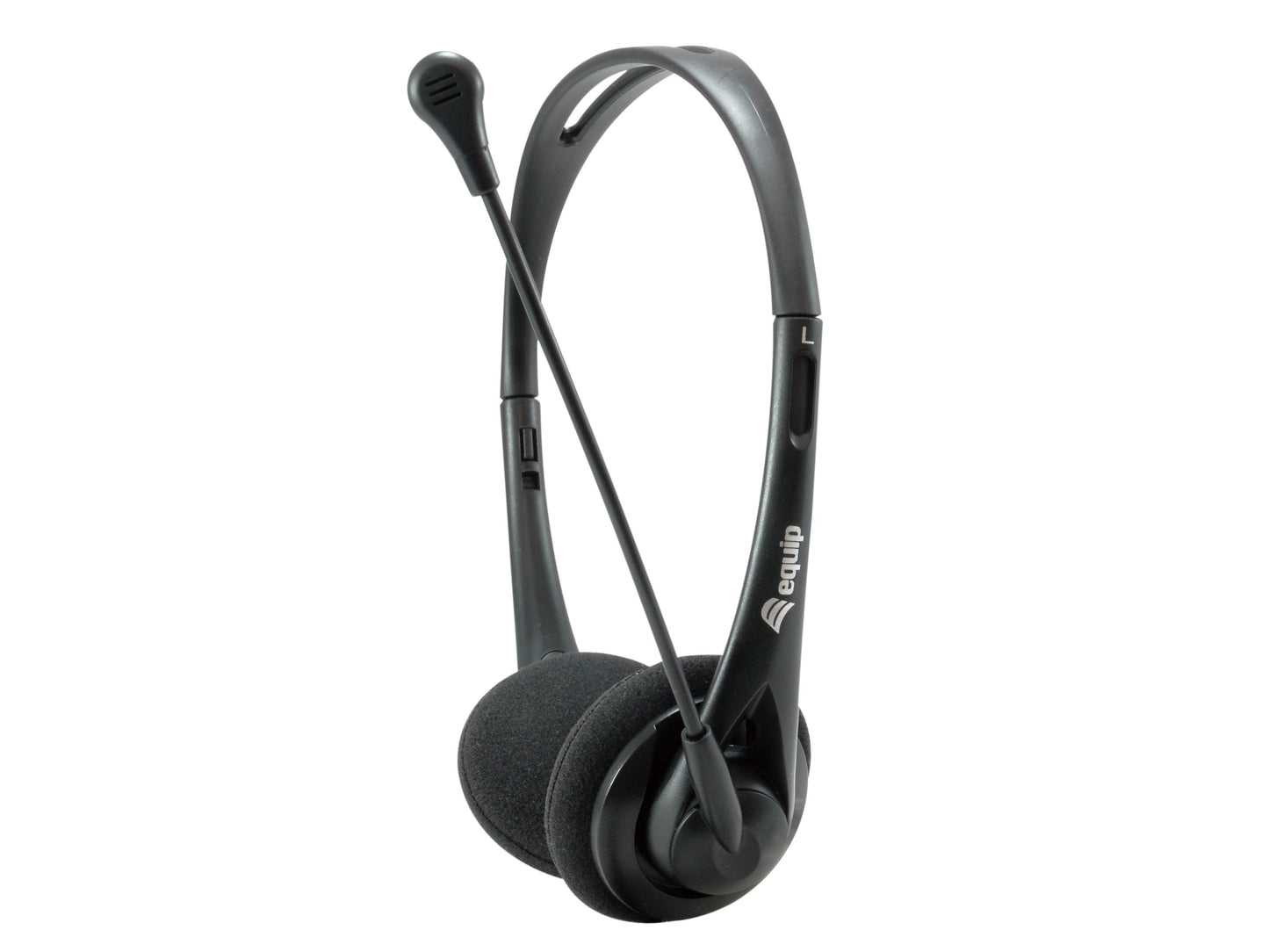 Equip Chat - Headsest - Kabelgebunden - Anrufe/Musik - 20 - 22000 Hz - 96 g - Kopfhörer - Schwarz - Headset
