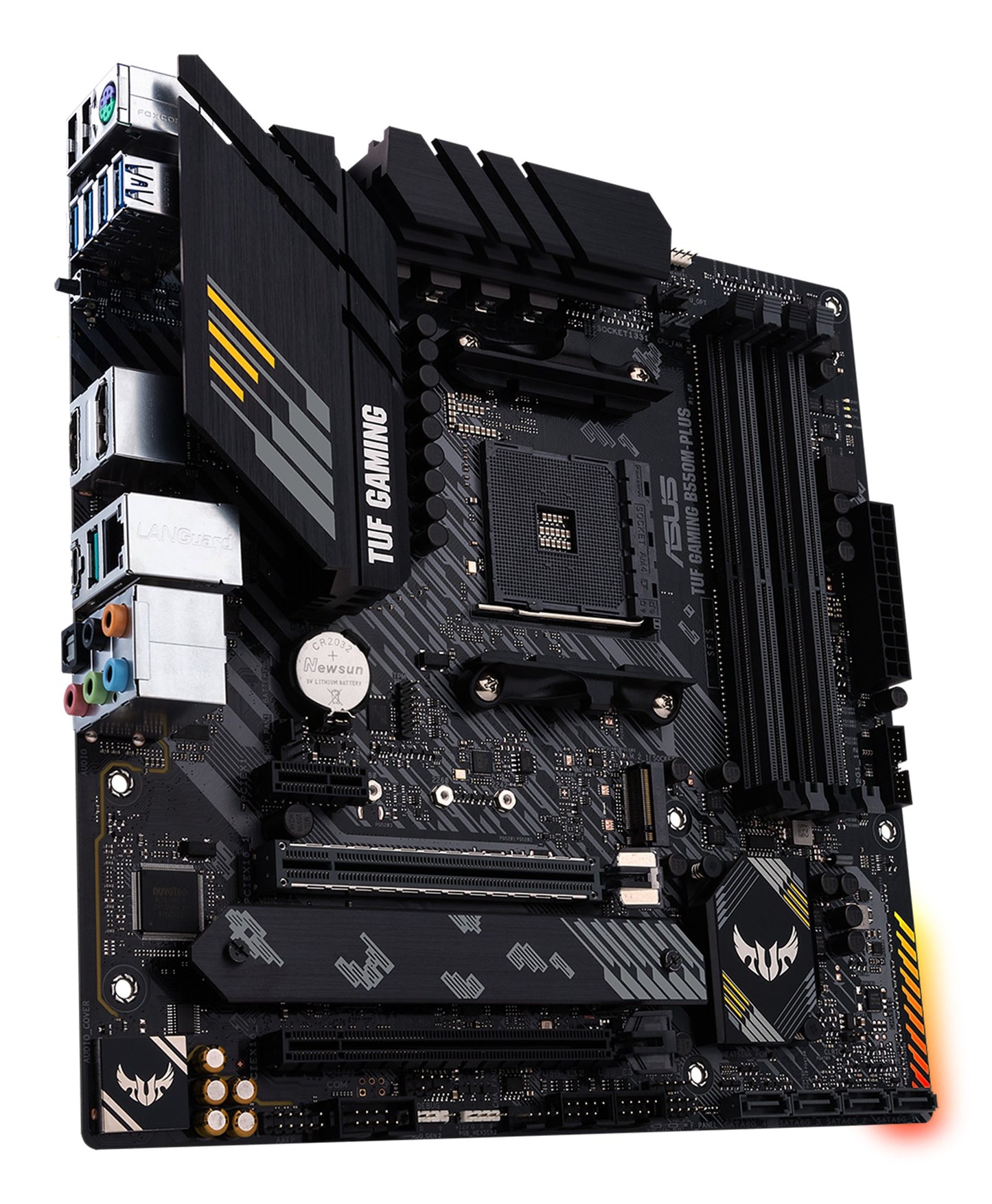 ASUS TUF GAMING B550M PLUS - AMD - Sockel AM4 - AMD Ryzen 3000 Series - DDR4 - SDRAM - 128 GB - DIMM - Mainboard