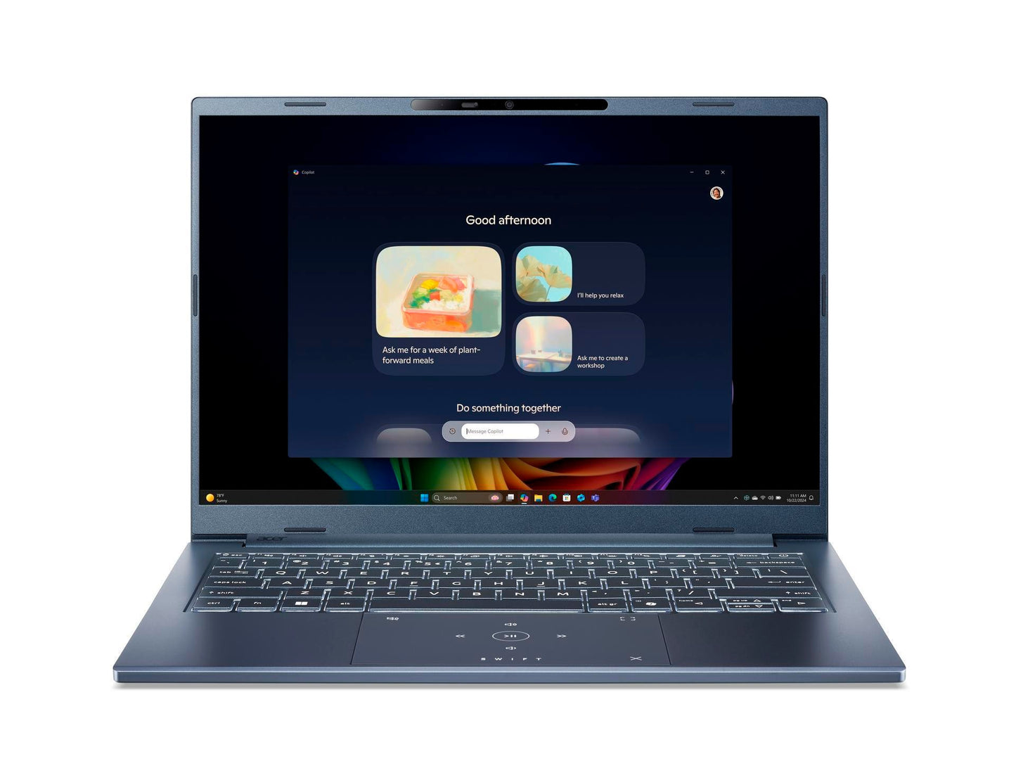 Acer Swift Go 14 AI NX.JNBEG.001 Intel Core Ultra 7 - Core Ultra 7 - Notebook
