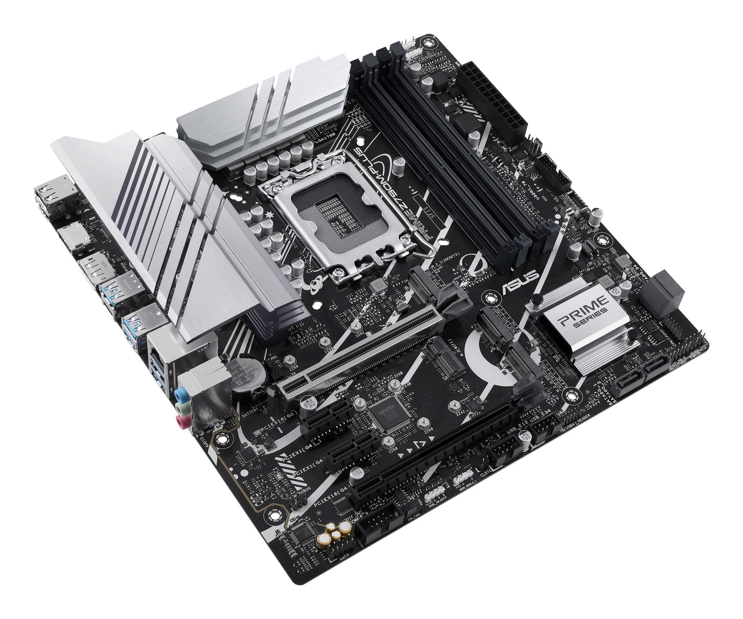 ASUS PRIME Z790M - PLUS - Intel - LGA 1700 - Intel® Celeron® - Intel® Core™ i3 - Intel® Core™ i5 - Intel® Core™ i7 - Intel® Core™ i9,... - DDR5 - SDRAM - 192 GB - DIMM - Mainboard
