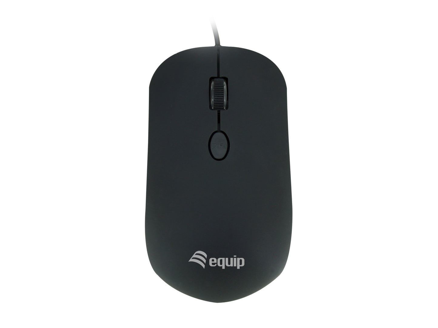 Equip USB - Komfortmaus - Beidhändig - Optisch - USB Typ - A - 1600 DPI - Schwarz - Maus