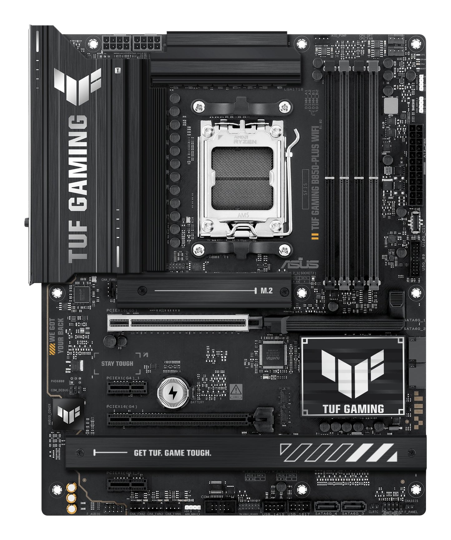 ASUS TUF GAMING B850 - PLUS WIFI - Motherboard - ATX - Socket AM5 - AMD B850 Chips... - AMD Sockel AM5 (Ryzen Zen4) - Mainboard