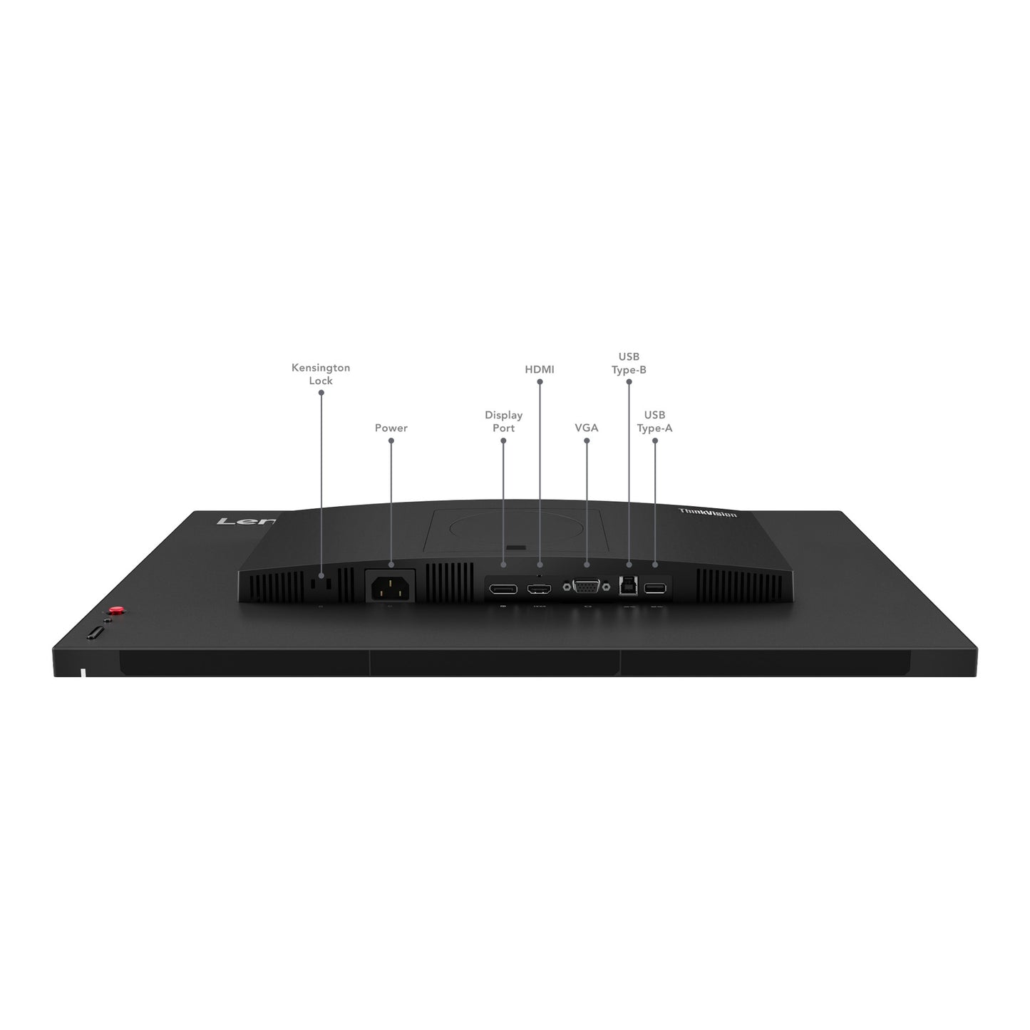 Lenovo ThinkVision T24 61 cm/24" 61 cm/24" Flachbildschirm (TFT/LCD) - 1.920x1.200 IPS - Monitor