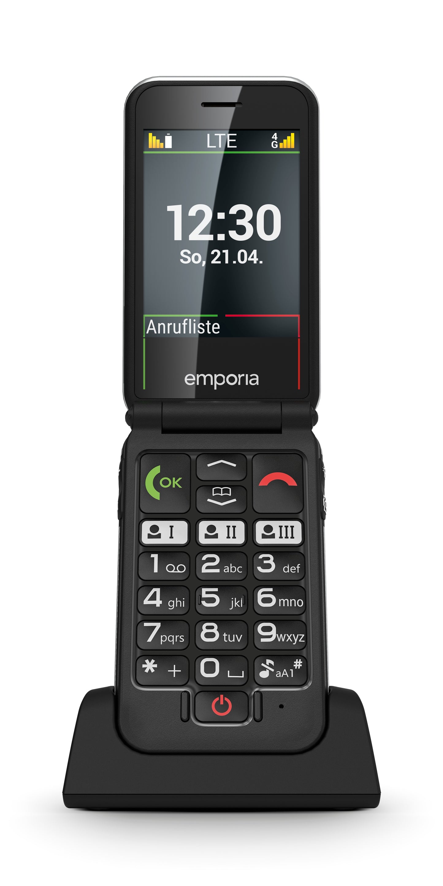 Emporia Mobile Phone JOY LTE black - CW - 1.300 mAh - Mobiltelefon