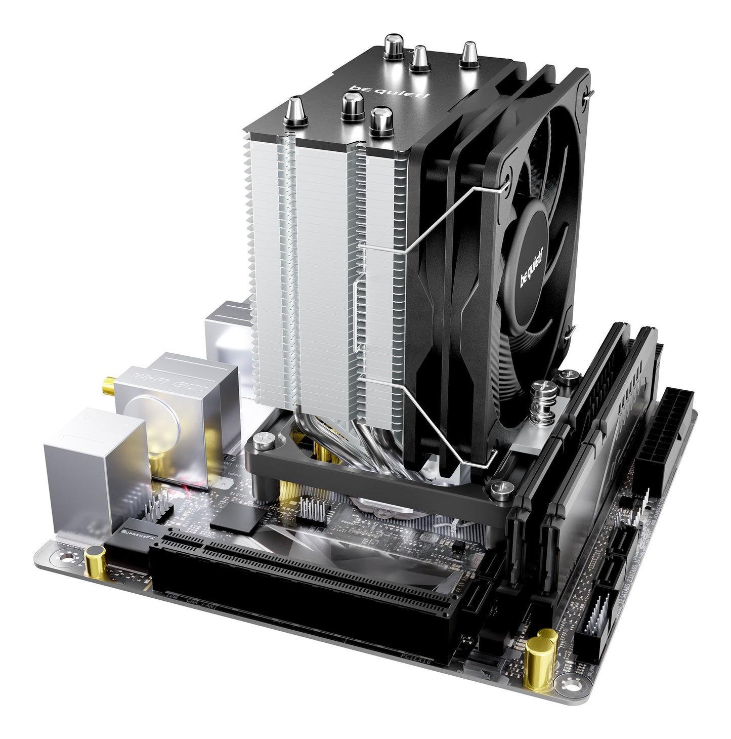 Be Quiet! Pure Rock Slim 3 CPU - CPU - AMD Sockel AM4 (Ryzen) - Kühler