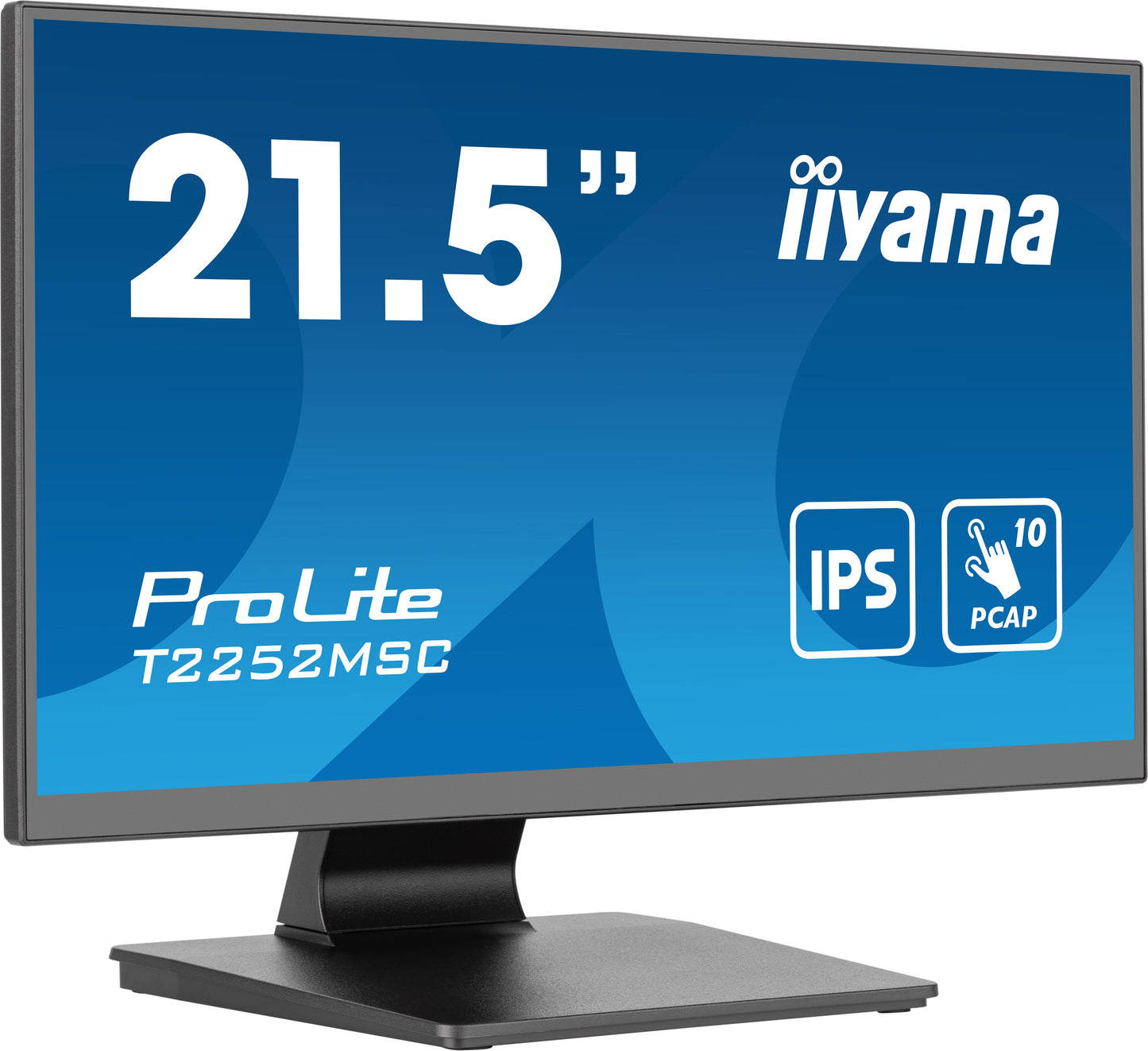 Iiyama ProLite T2252MSC - B2 - 54,6 cm (21.5") - 1920 x 1080 Pixel - Full HD - LCD - 5 ms - Schwarz - Monitor