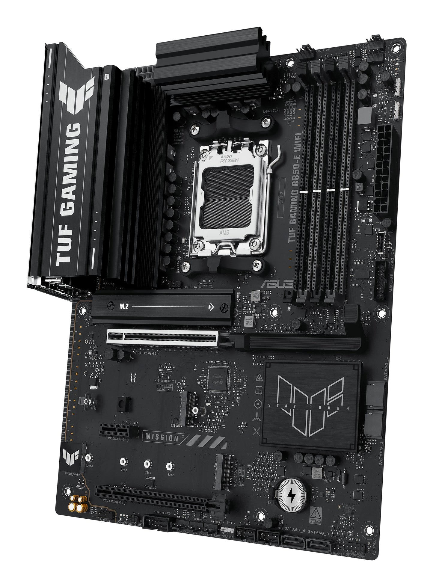 ASUS TUF GAMING B850 - E WIFI - Motherboard - ATX - Socket AM5 - AMD B850 Chipsatz... - AMD Sockel AM5 (Ryzen Zen4) - Mainboard