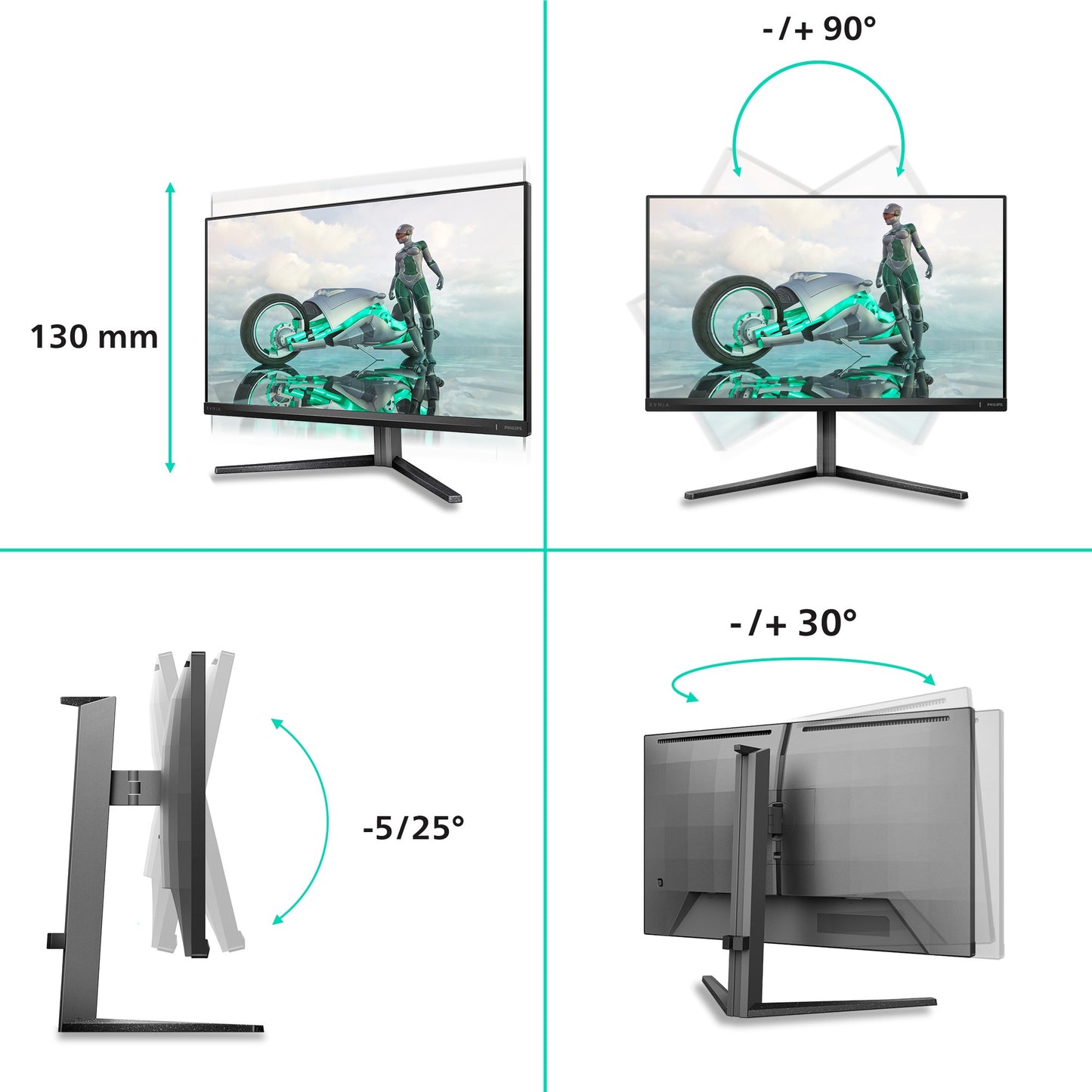 Philips Evnia 27M2N3800A 27" - 68,6 cm - Monitor