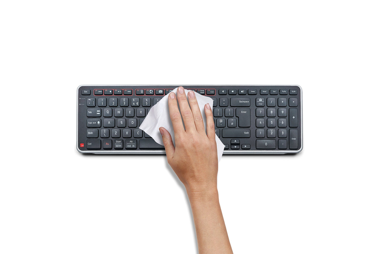 Contour Design Contour Disinfectant Wipe - 20 Stück(e) - Weiß - 70% - 24 g - 37 g - 200 g - Tastatur
