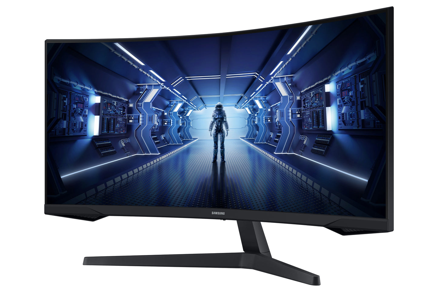 Samsung G55T - 86,4 cm (34") - 3440 x 1440 Pixel - UltraWide Quad HD - LED - Schwarz - Monitor
