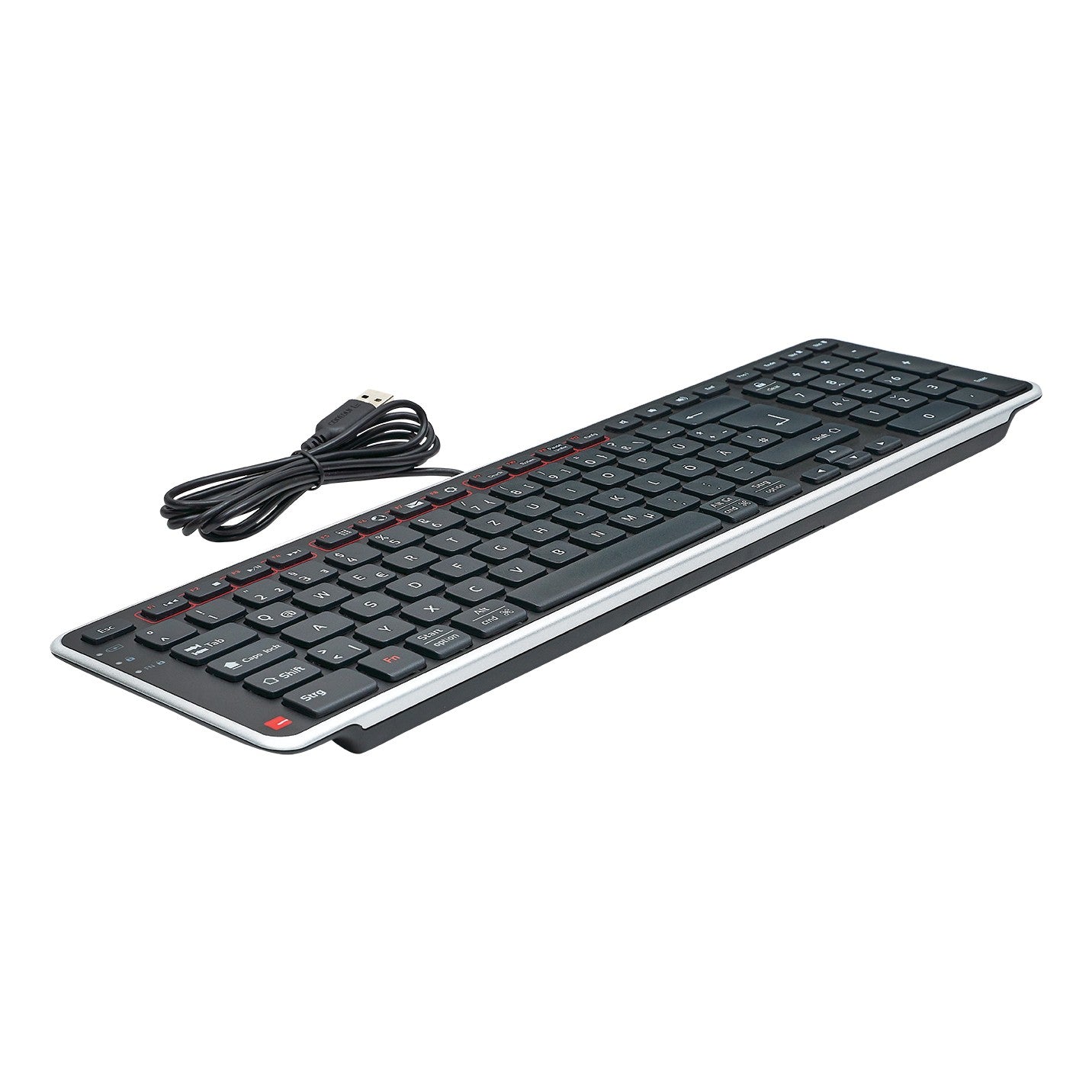 Contour Balance Tastatur DE wired retail - QWERTY - Tastatur