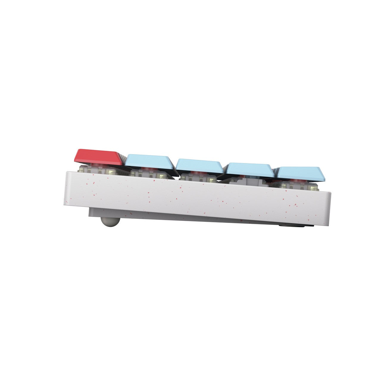 Cherry MX - LP 2.1 Compact Wireless - Kabellos - RF Wireless + Bluetooth - Mechanischer Switch - QWERTZ - RGB - LED - Weiß - Tastatur