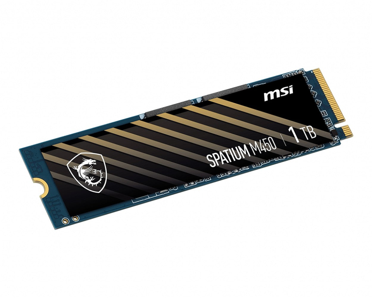 MSI SPATIUM M450 - 1 TB - intern - M.2 2280 - PCIe 4.0 x4 (NVMe) - SSD