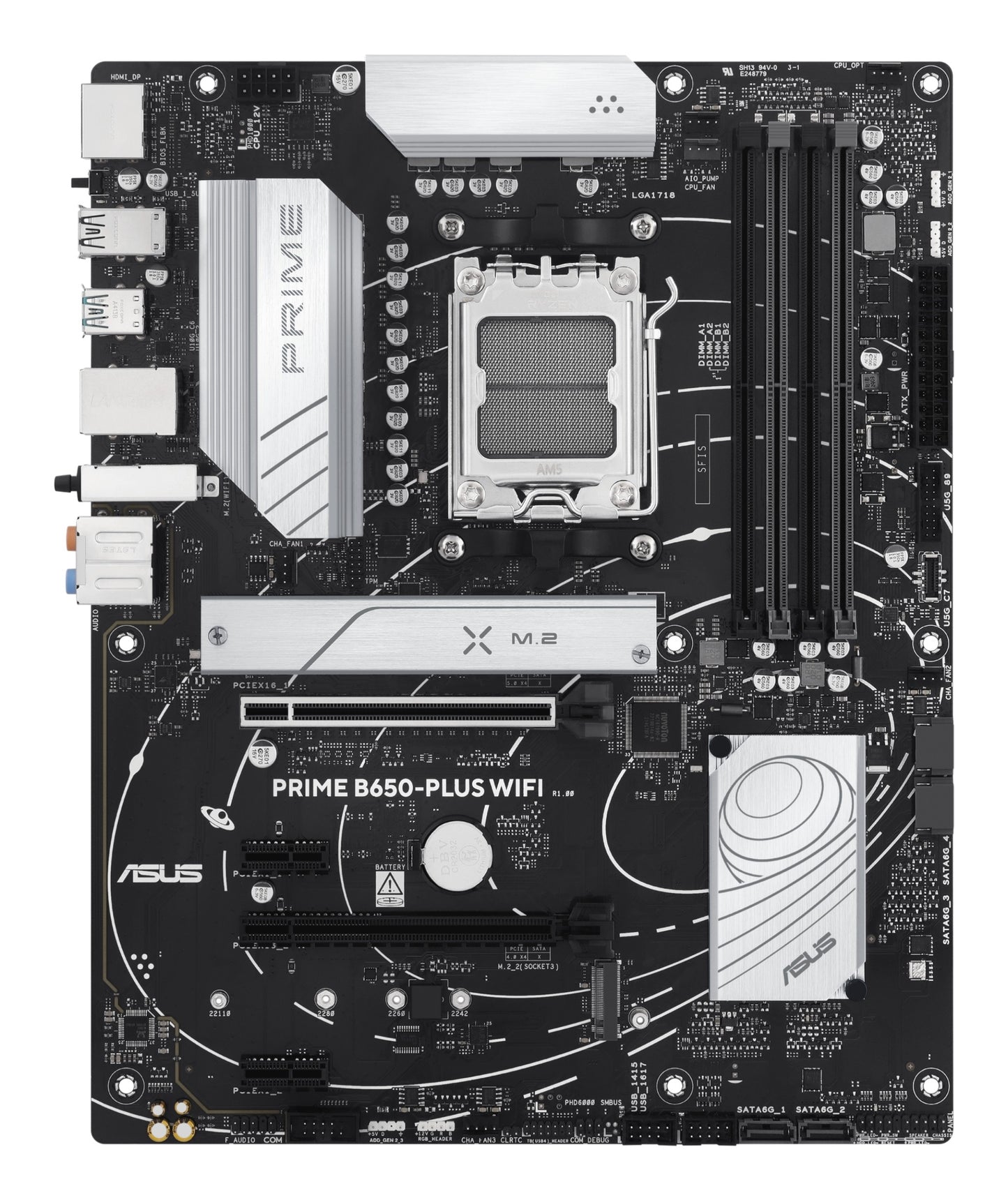 ASUS Prime B650 - Plus Wifi Amd B650 Socket Am5 Atx - AMD Sockel AM5 (Ryzen Zen4) - Mainboard
