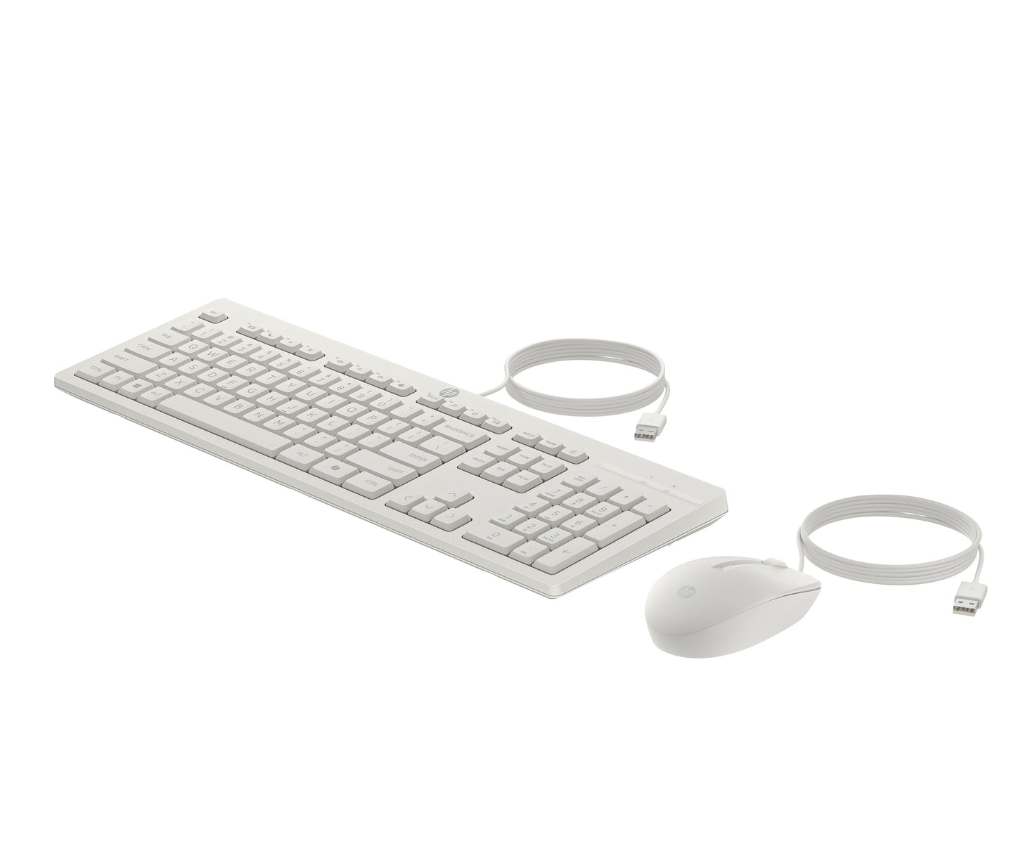 HP 225 Wired Mouse and KB G2 CWH EMEA - IN - 1.200 dpi - Maus