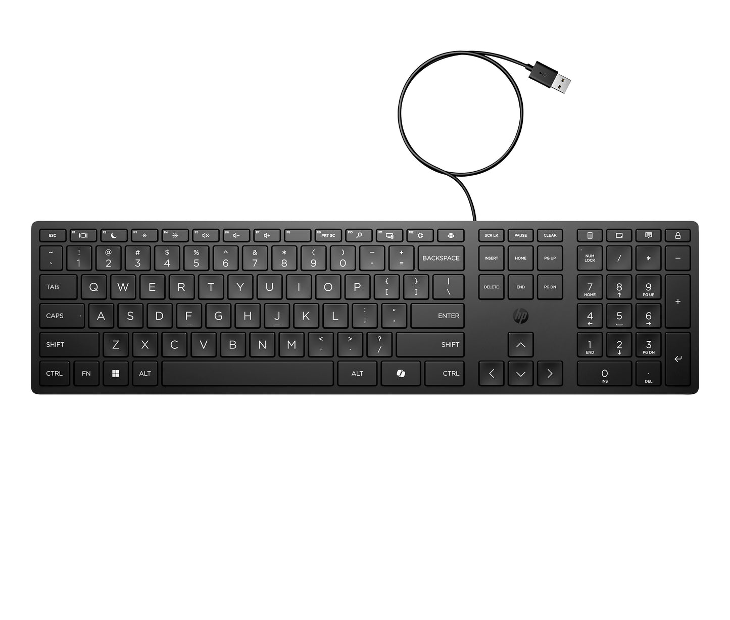 HP Desktop 320K - USB - QWERTZ - Tastatur