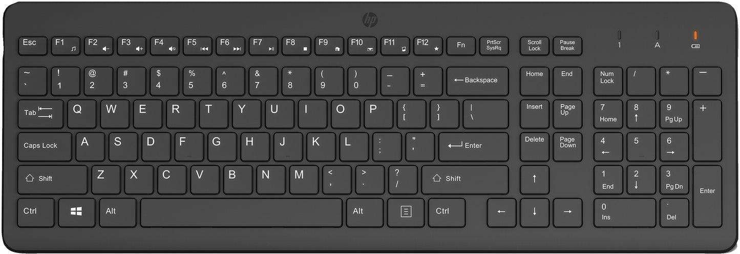 HP 225 Wireless Tastatur - QWERTZ - Tastatur