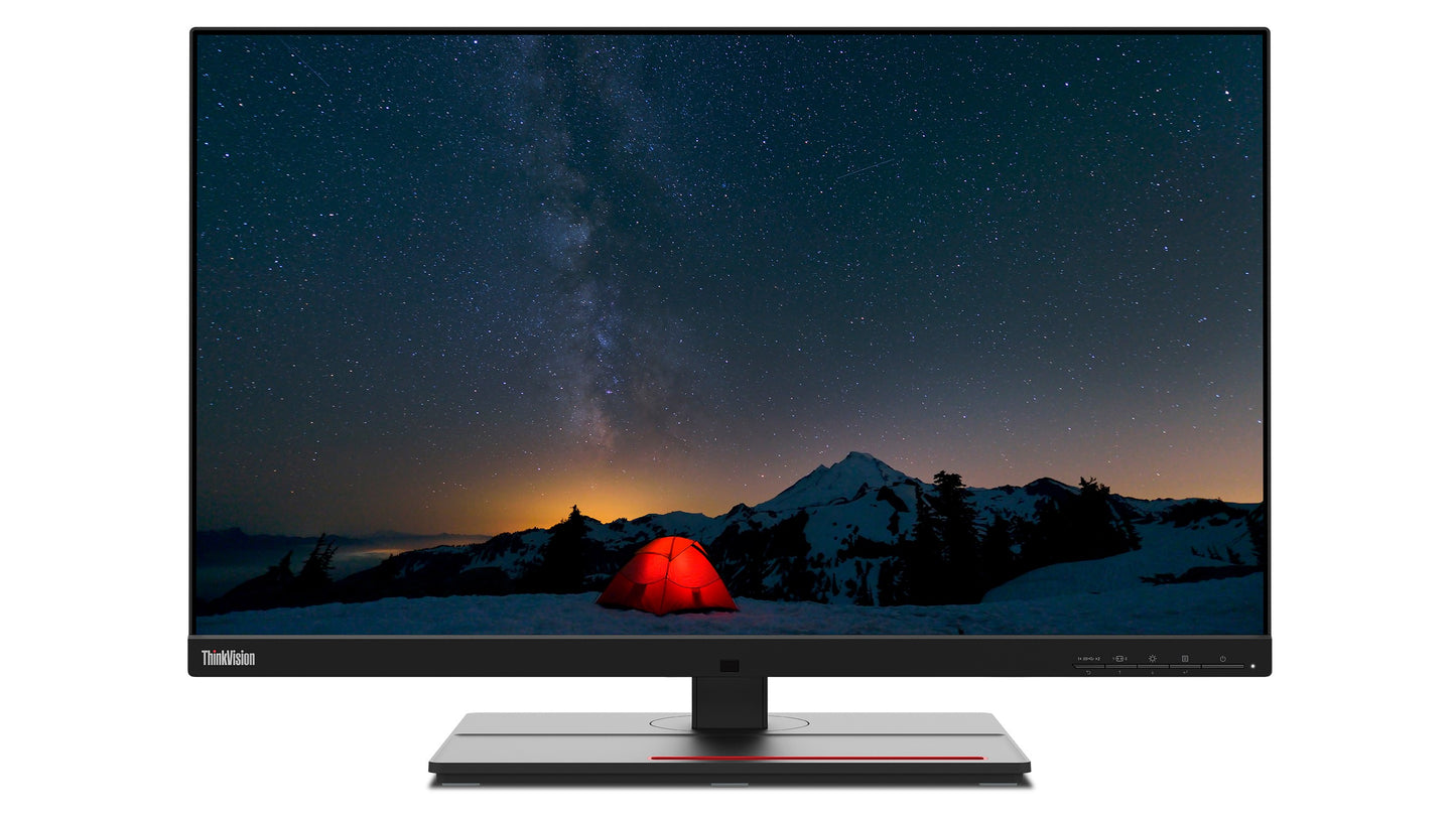 Lenovo ThinkVision P27u - 20 - 68,6 cm (27") - 3840 x 2160 Pixel - 4K Ultra HD - LED - 6 ms - Schwarz - Monitor