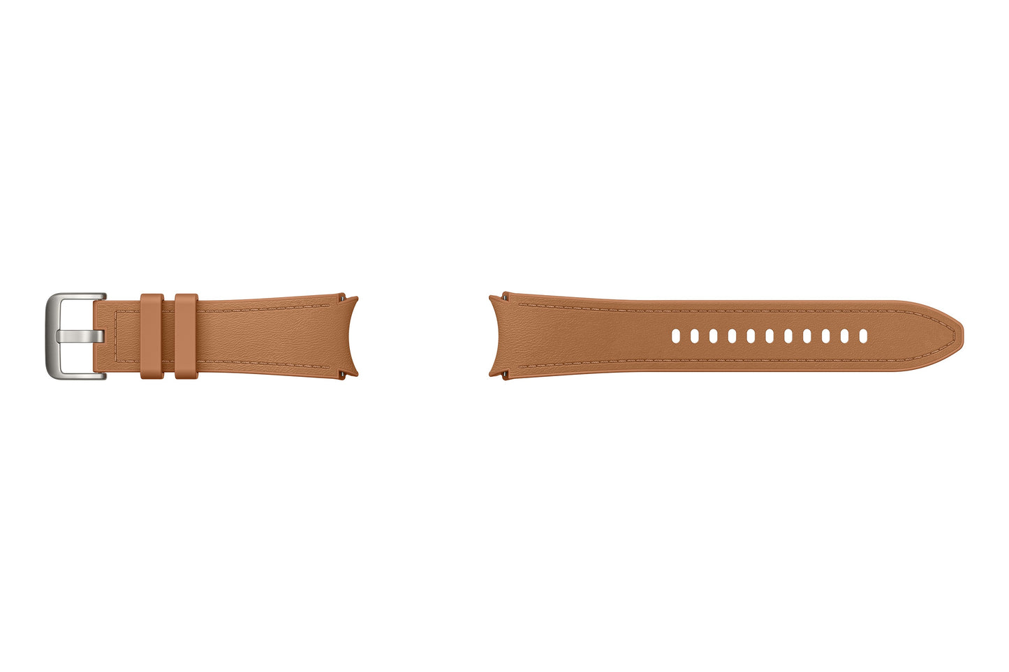 Samsung ET - SHR96 - Band - Braun - Samsung - Galaxy Watch4 - Galaxy Watch4 Classic - Galaxy Watch5 - Galaxy Watch5 Pro - Galaxy Watch6 - Galaxy... - Fluor - Elastomer - Veganes Leder - Smartwatch