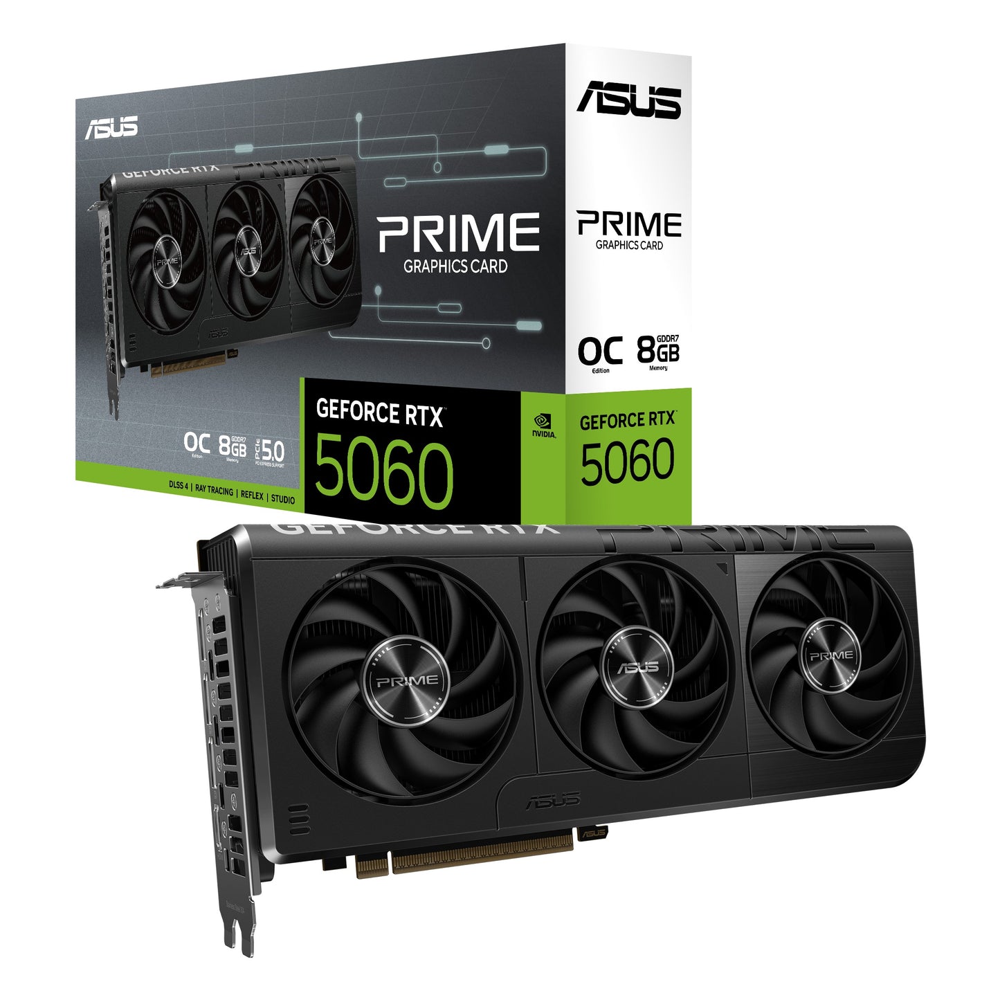 ASUS Prime GeForce Rtx 5060 OC - PCI - Express - Grafikkarte