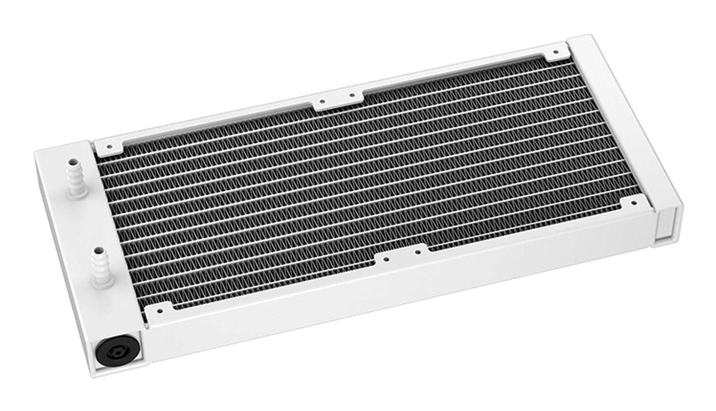 Deepcool Le240 WH V2 - Prozessor - Fluessigkeitskühlsystemgroesse 240 mm - fuer LGA1700 - AMD Sockel AM4 (Ryzen) - AMD Sockel AM5 (Ryzen Zen4) - Kühler