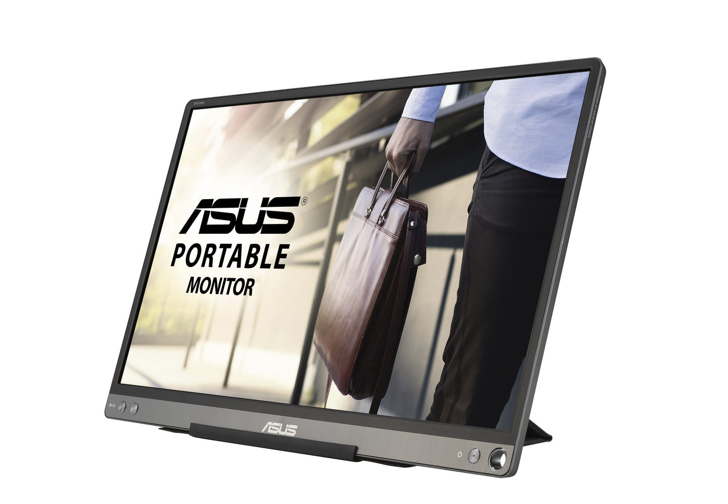 ASUS ZenScreen MB16ACE - 39,6 cm (15.6") - 1920 x 1080 Pixel - Full HD - LED - 5 ms - Grau - Monitor