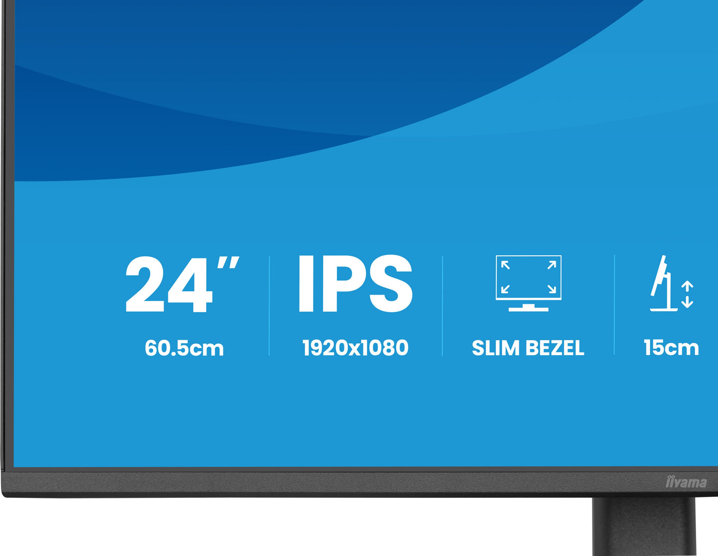 Iiyama ProLite XB2493HSU - B1 24" Full HD IPS - 60,5 cm - Monitor