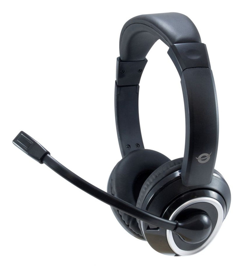 Conceptronic POLONA02B - Kabelgebunden - Gaming - 20 - 20000 Hz - 154 g - Kopfhörer - Schwarz - Headset