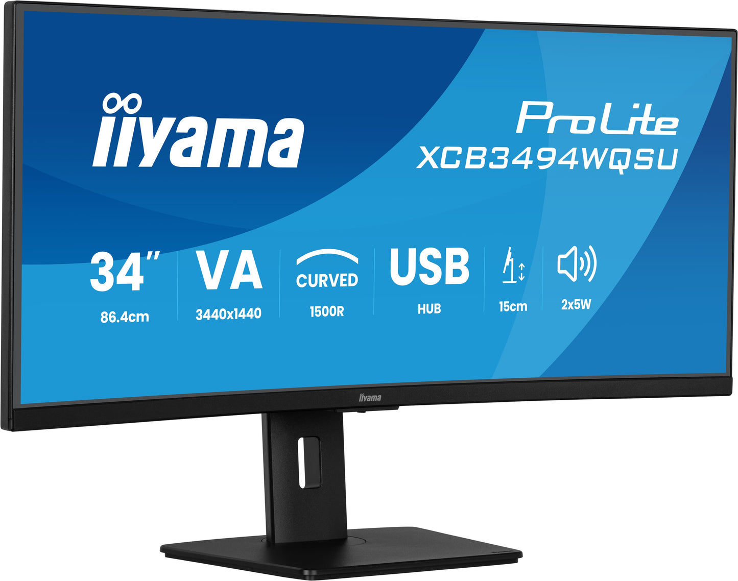 Iiyama ProLite XCB3494WQSU - B1 34" - 86,4 cm - Monitor