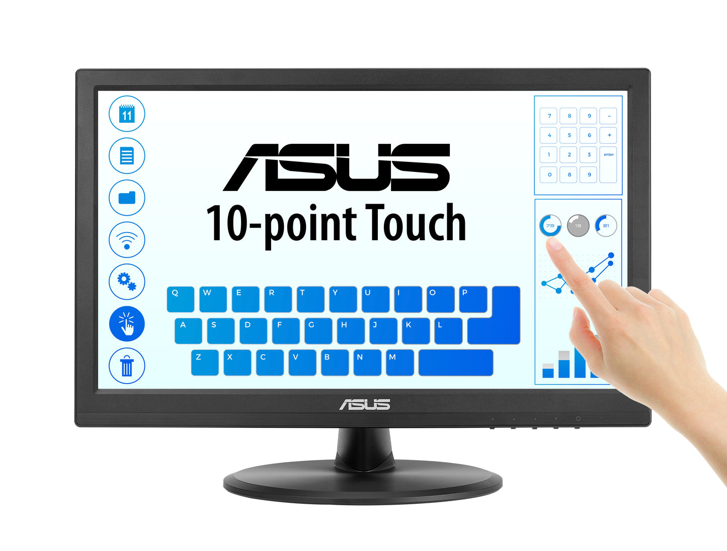 ASUS Vt169He Touch Monitor 16" - 40,6 cm - Monitor