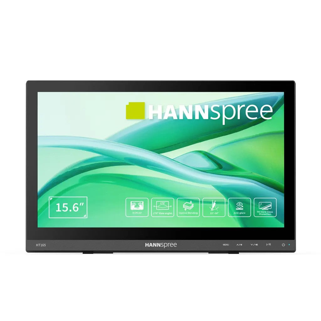 Hannspree 15.6" HT165HPB 16 Touch HDMI black - 39,6 cm - Monitor