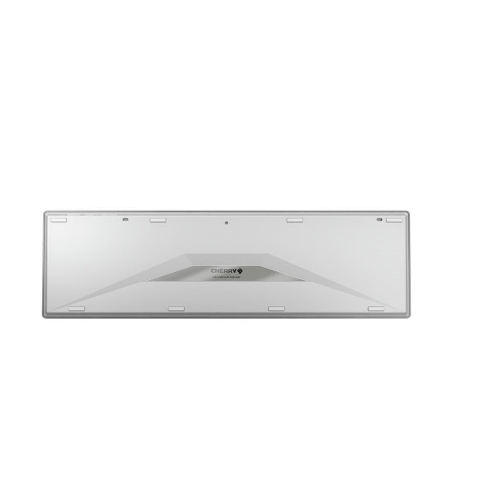 Cherry KW 9100 SLIM FOR MAC - Verkabelt & Kabellos - USB + Bluetooth - QWERTZ - Silber - Tastatur