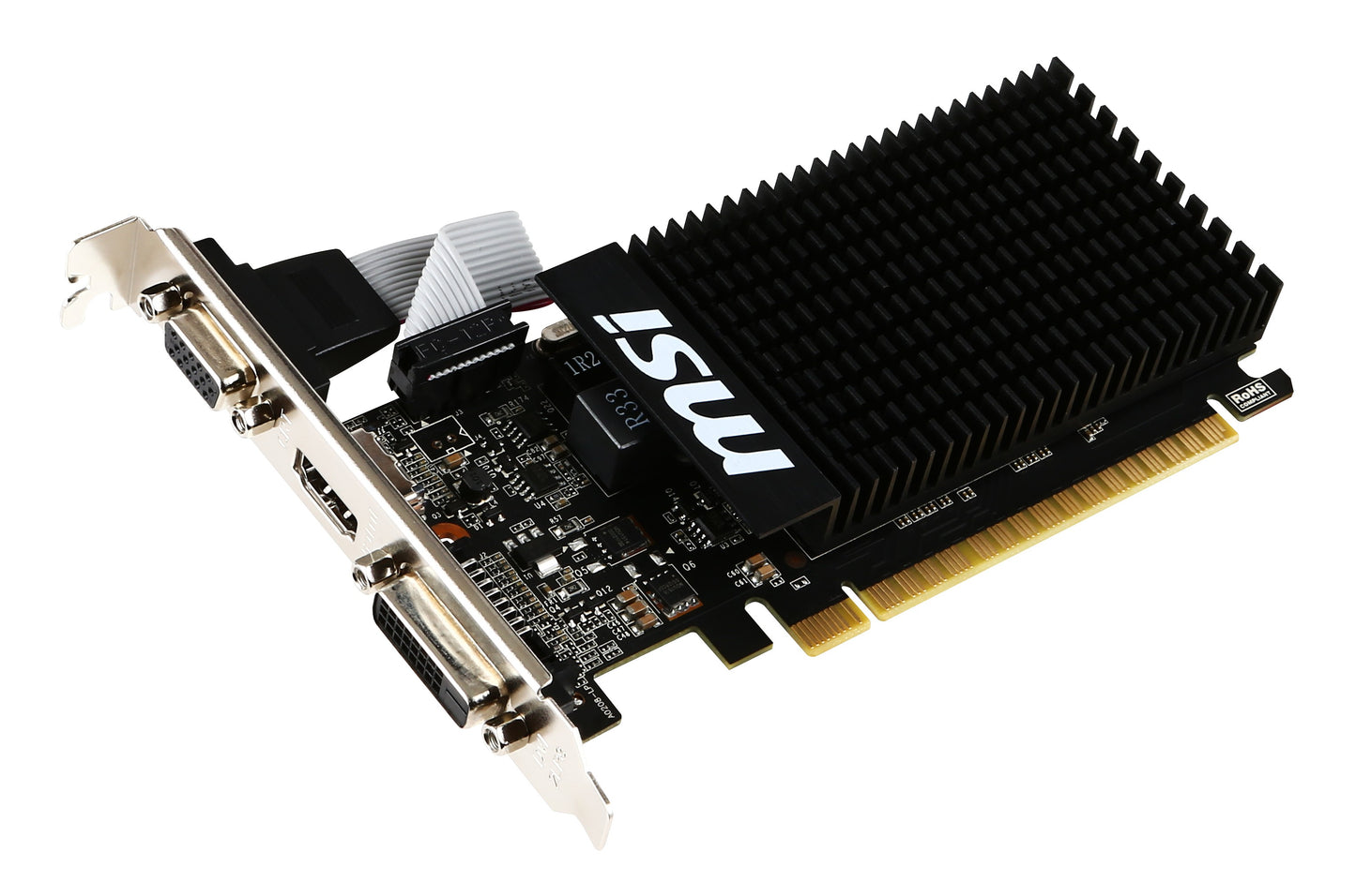 MSI GT 710 2GD3H LP - VGA - PCI - E x16 - Grafikkarte