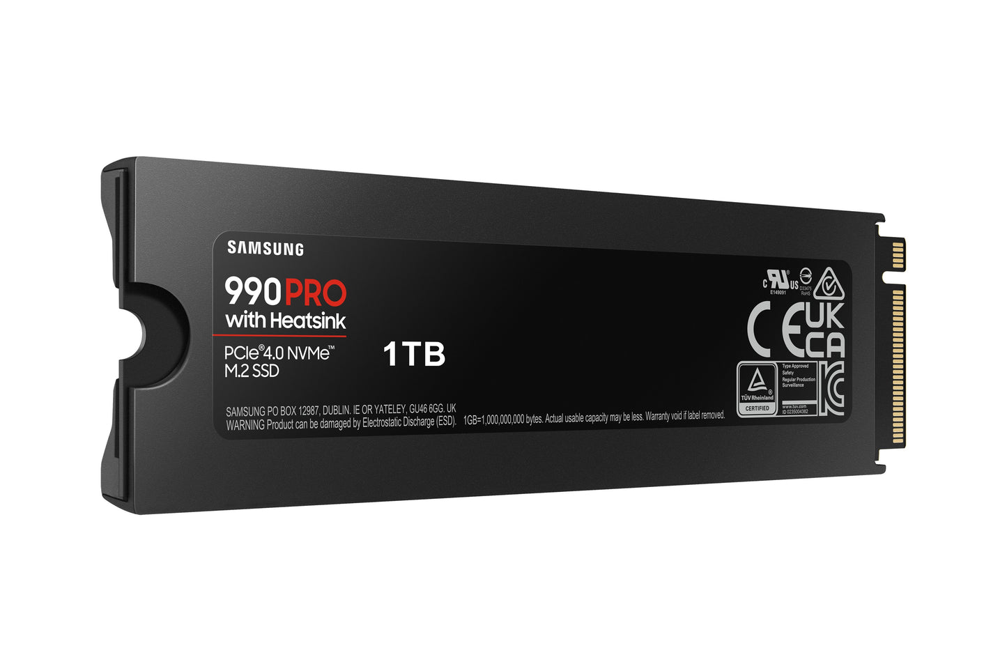Samsung 990 PRO - 1 TB - M.2 - 7450 MB/s - SSD