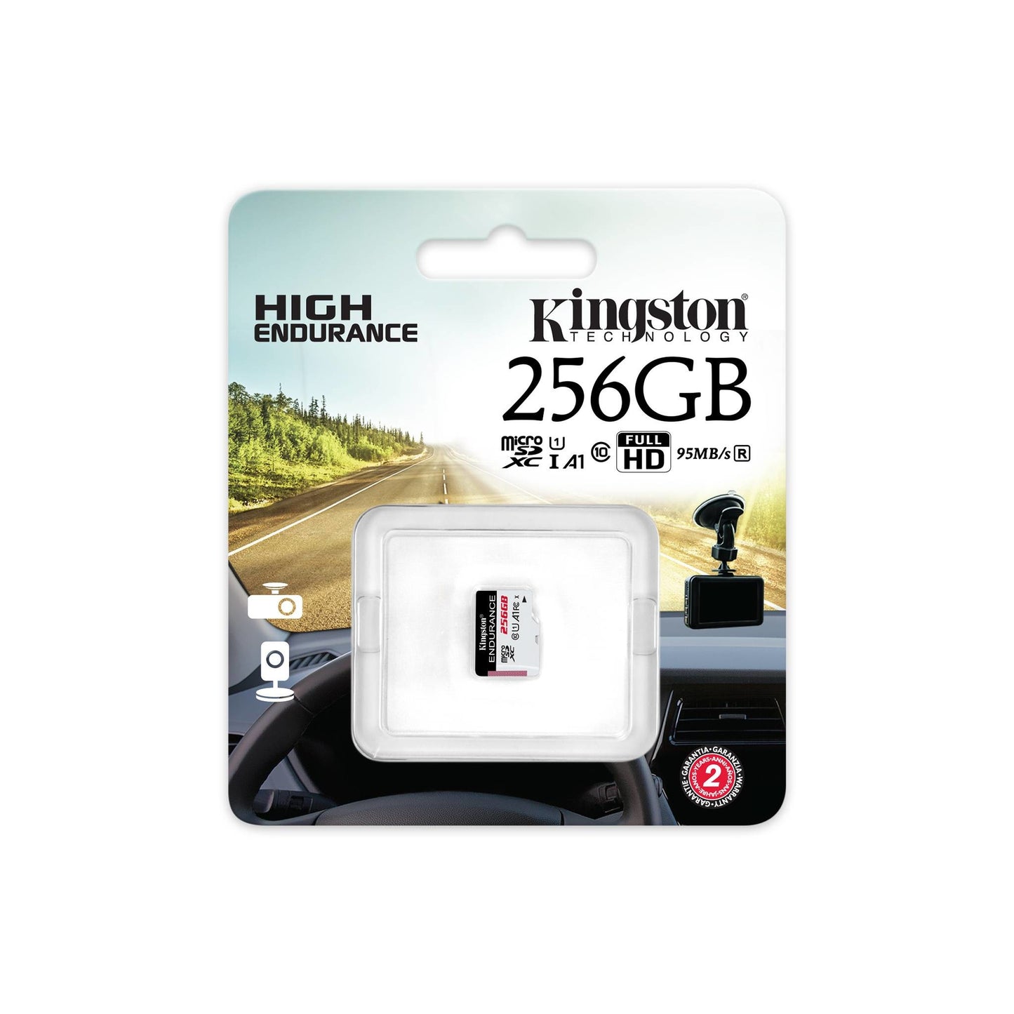 Kingston microSDXC End 95R/45W C10 A1 Uhs - I - Arbeitsspeicher