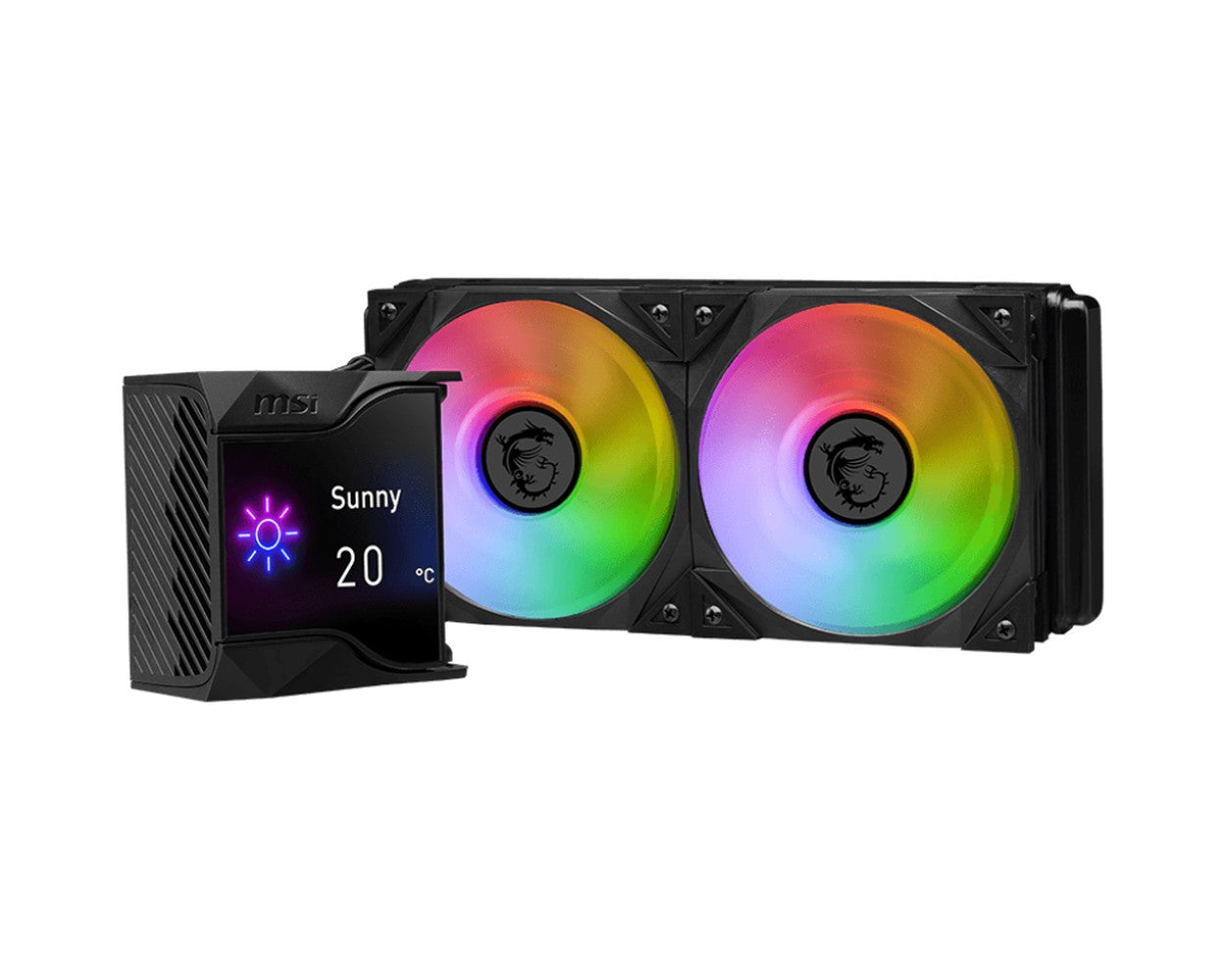 MSI Mpg CoreLiquid D240 - CPU - 39,9 dB - Kühler