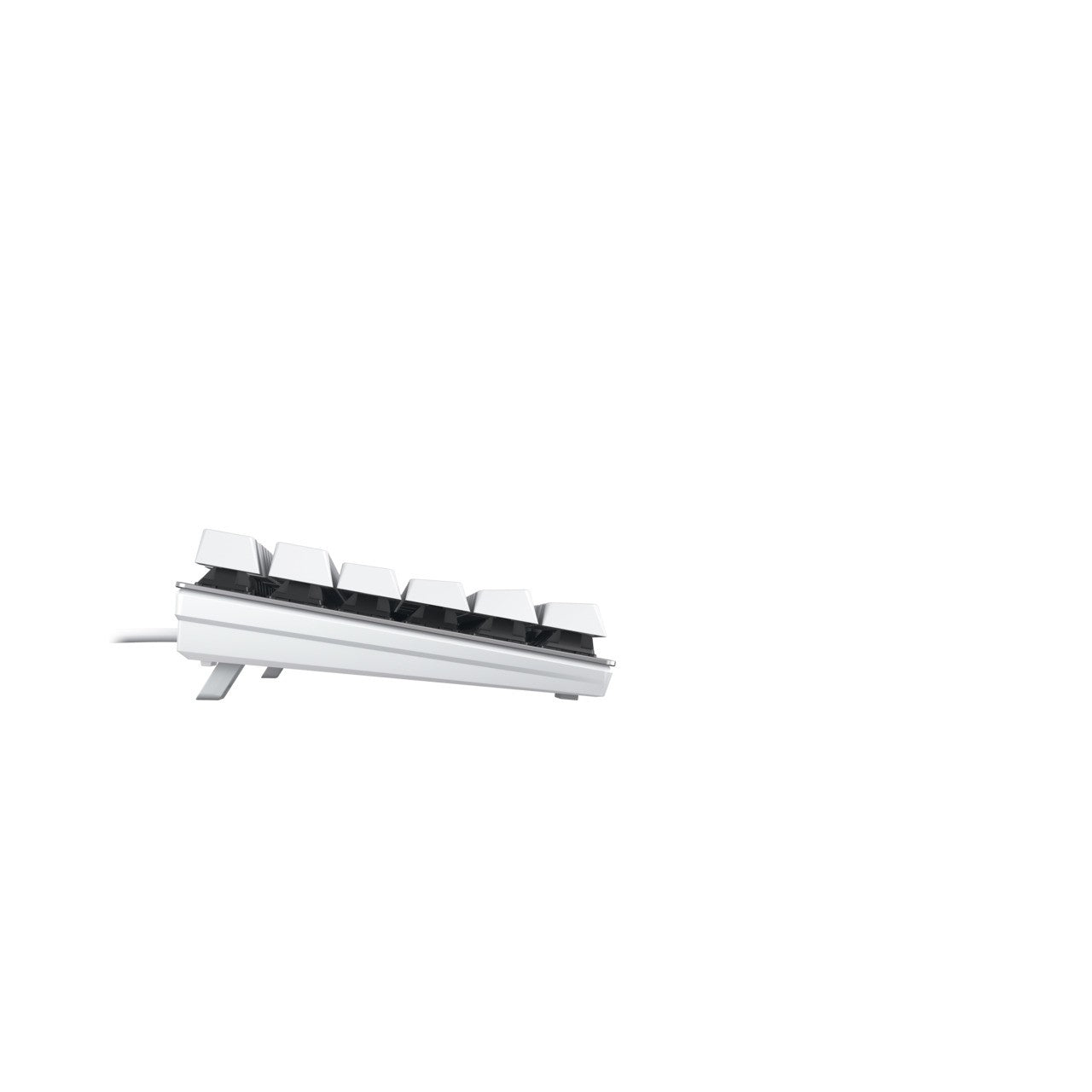 Cherry KC 200 MX - Volle Größe (100%) - Kabelgebunden - USB - Mechanischer Switch - QWERTZ - Silber - Weiß - Tastatur