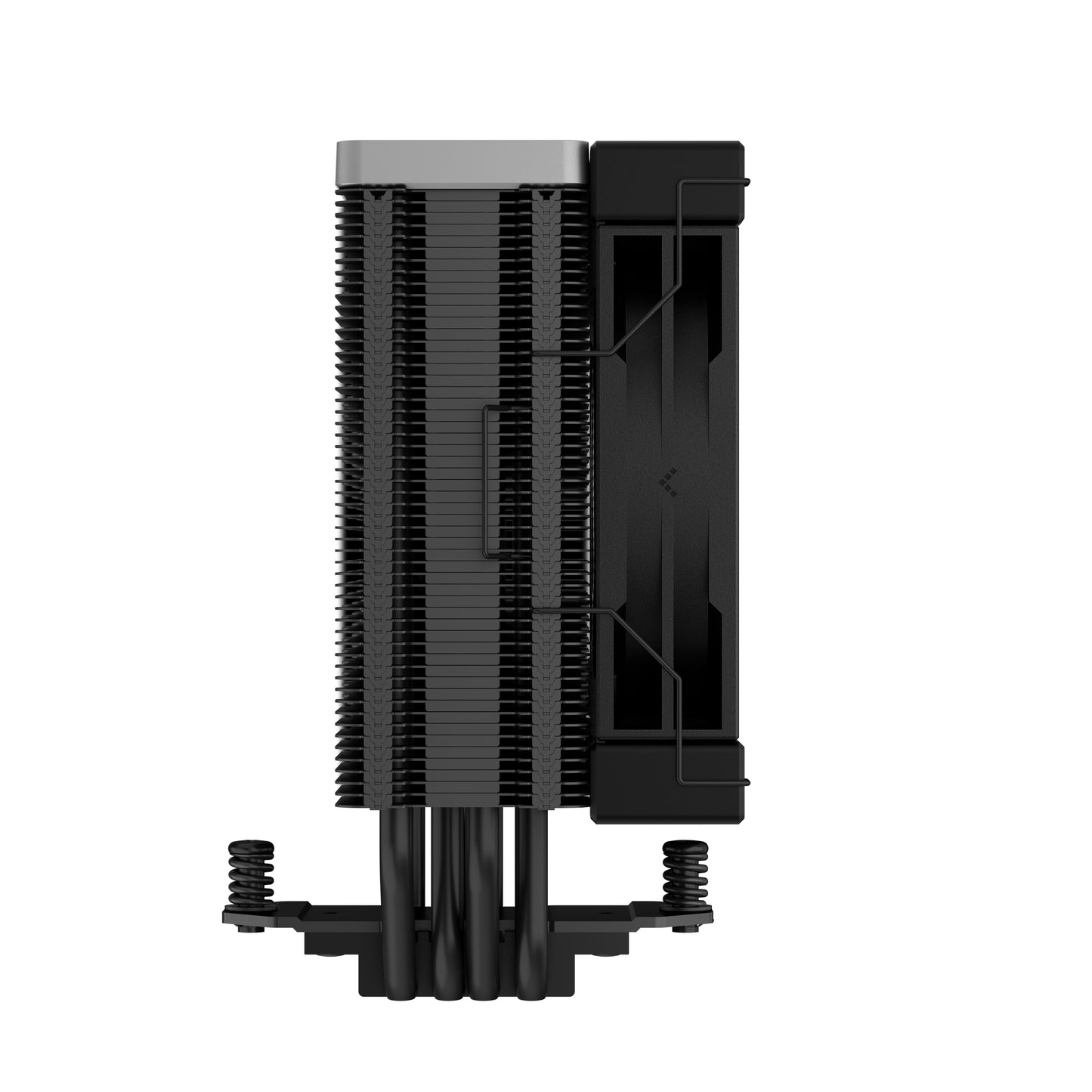 Deepcool AK400 ZERO DARK - Luftkühlung - 12 cm - 500 RPM - 1850 RPM - Schwarz - Kühler